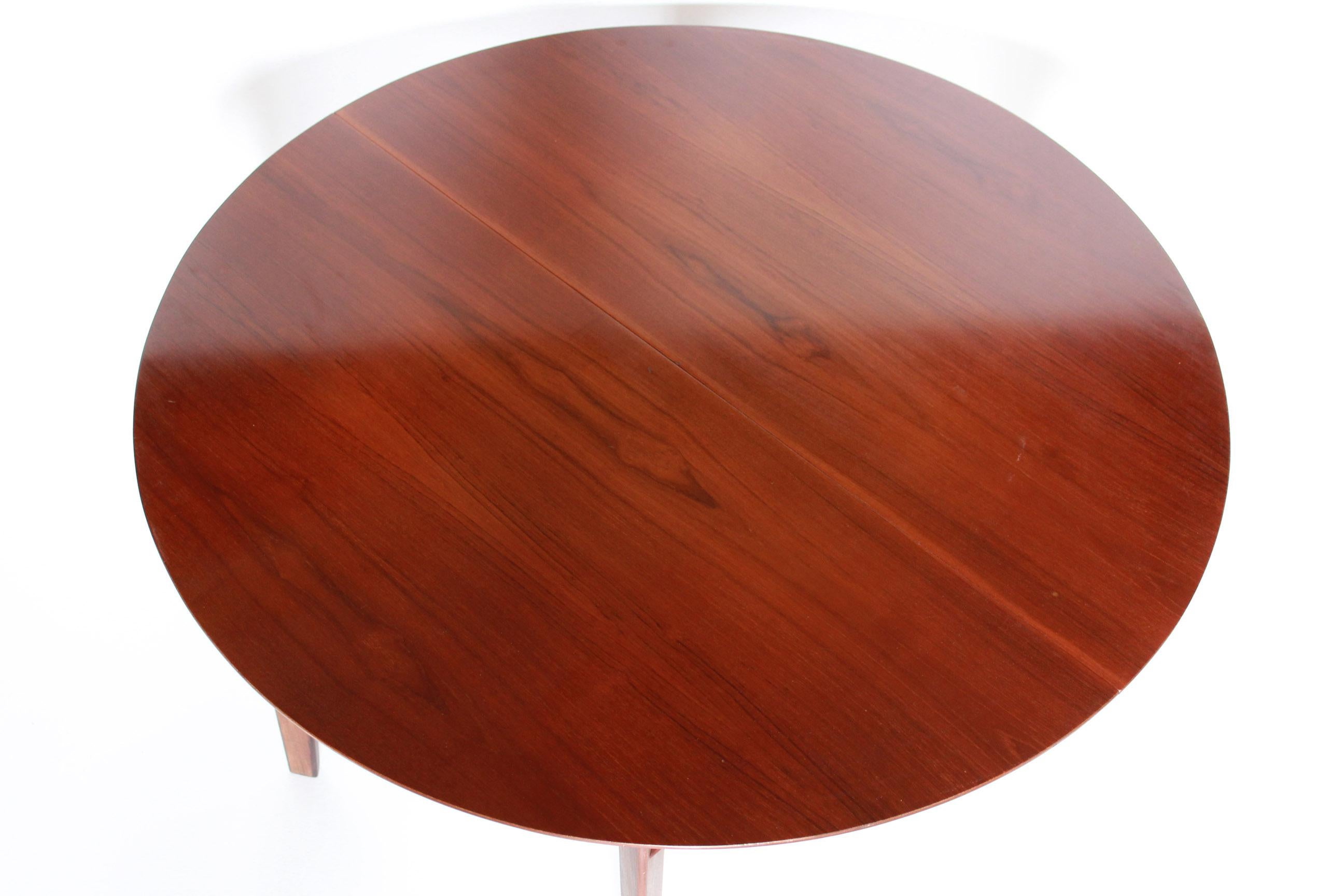 Fabric 1950s Vintage teak Dining Set by Vittorio Dassi