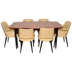 1950s Vintage Dining Table and Chairs by Robin Day for Hille