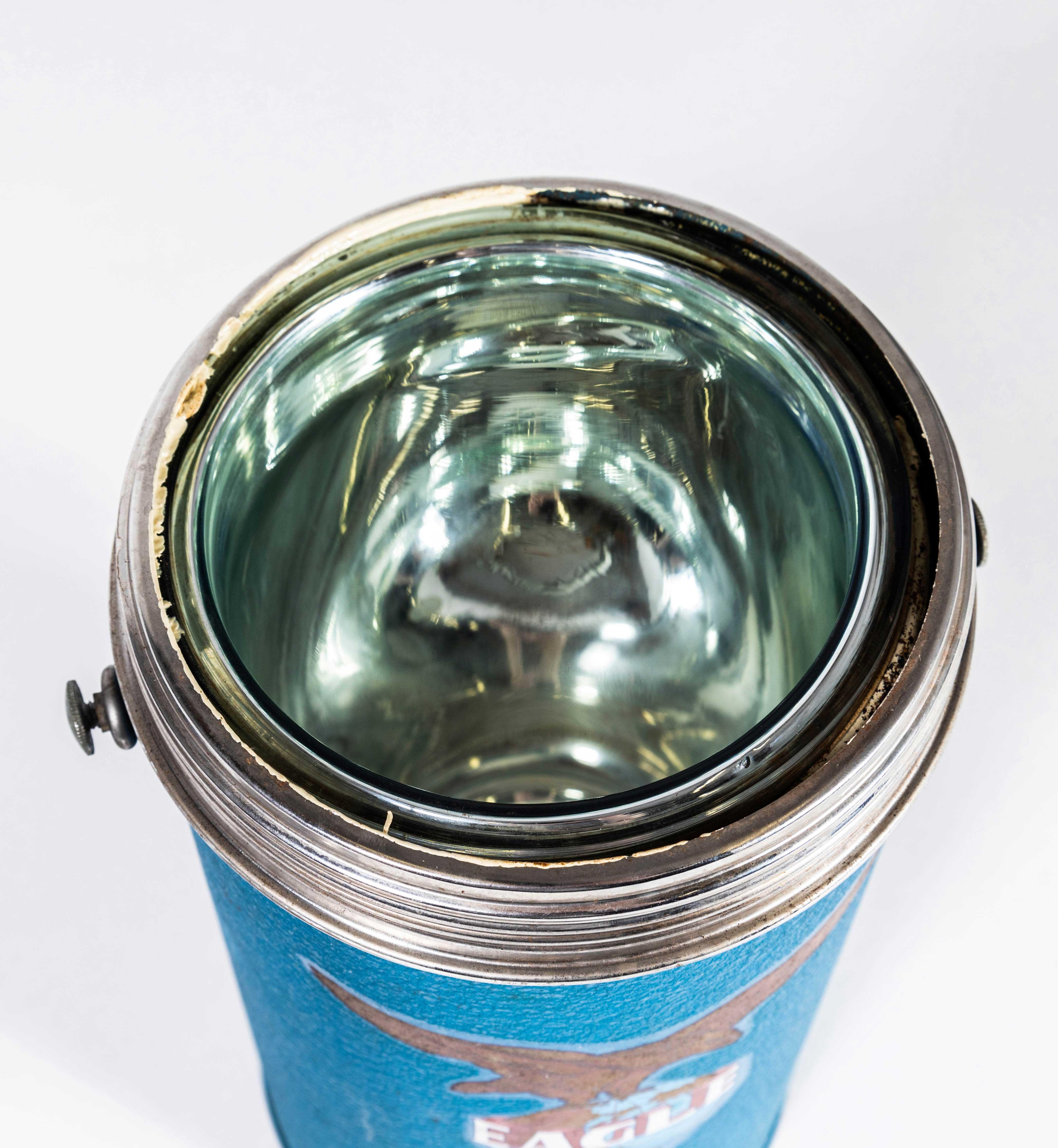 1950's Vintage Eagle Flasks - Pair For Sale 1