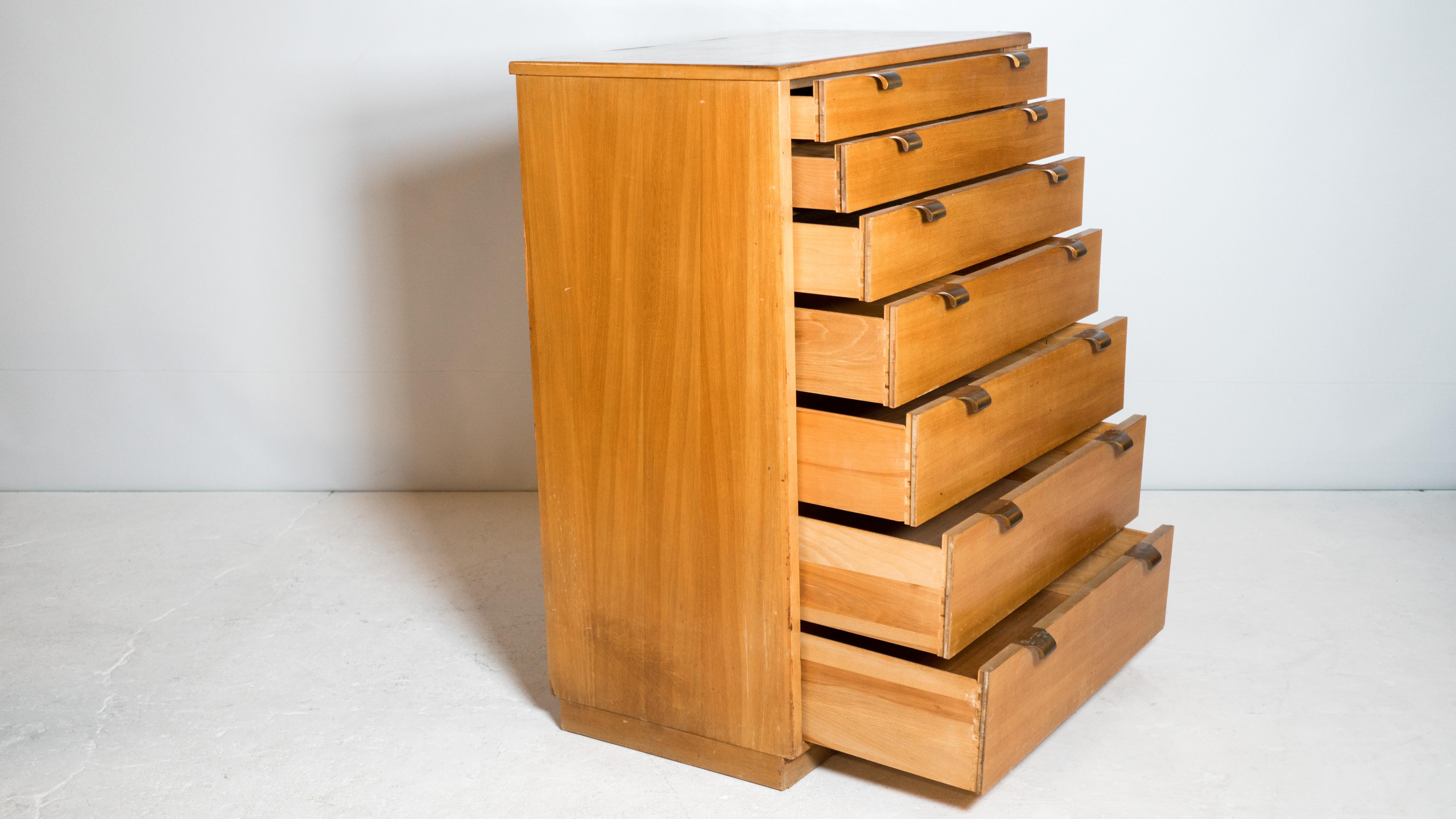 Milieu du XXe siècle 1950s Vintage Edward Wormley for Drexel 'Precedent' Highboy Dresser en vente