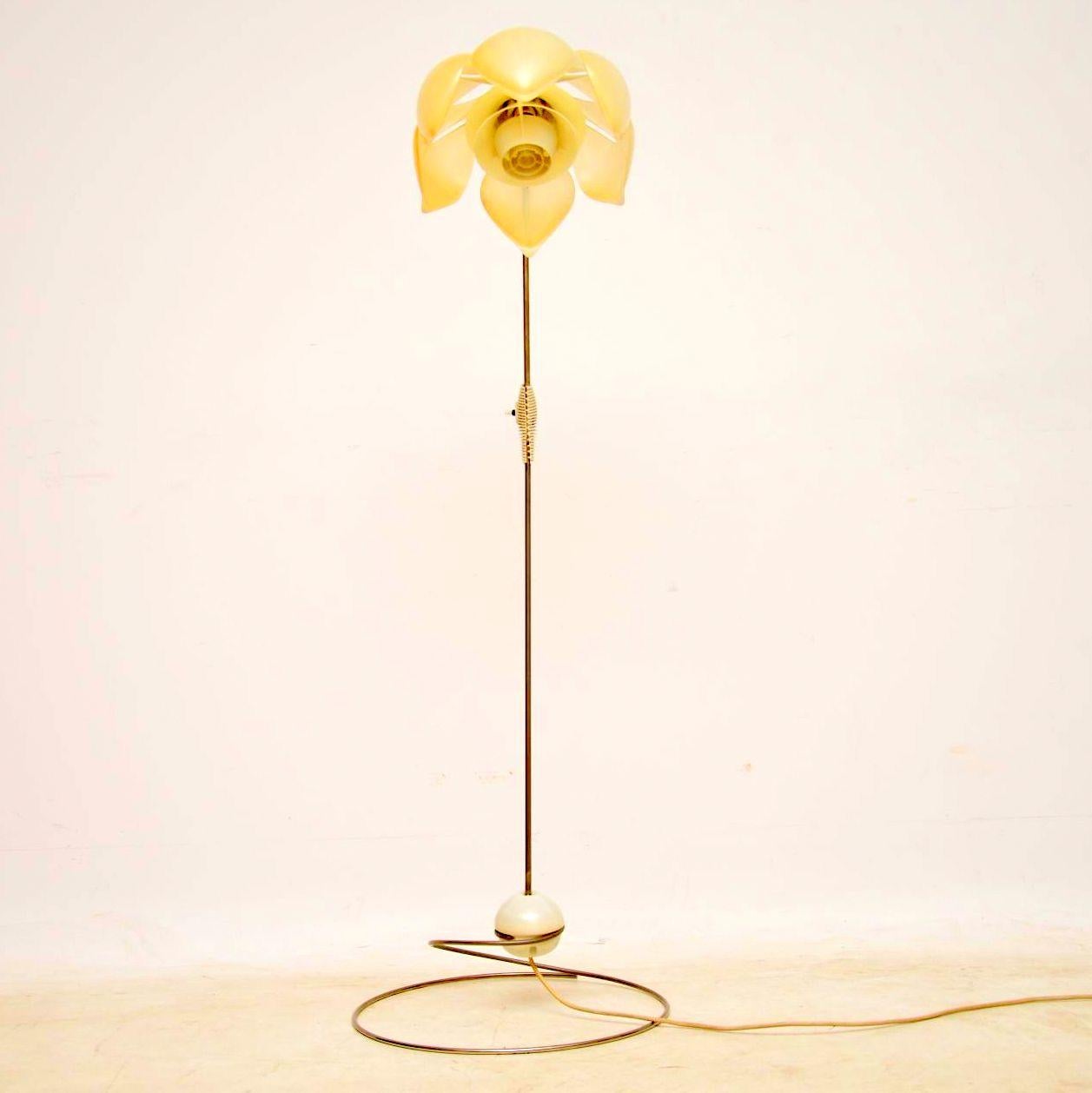 Mid-Century Modern 1950s Vintage Floor Lamp, Symanka SY1 by Gunter Ssymmank