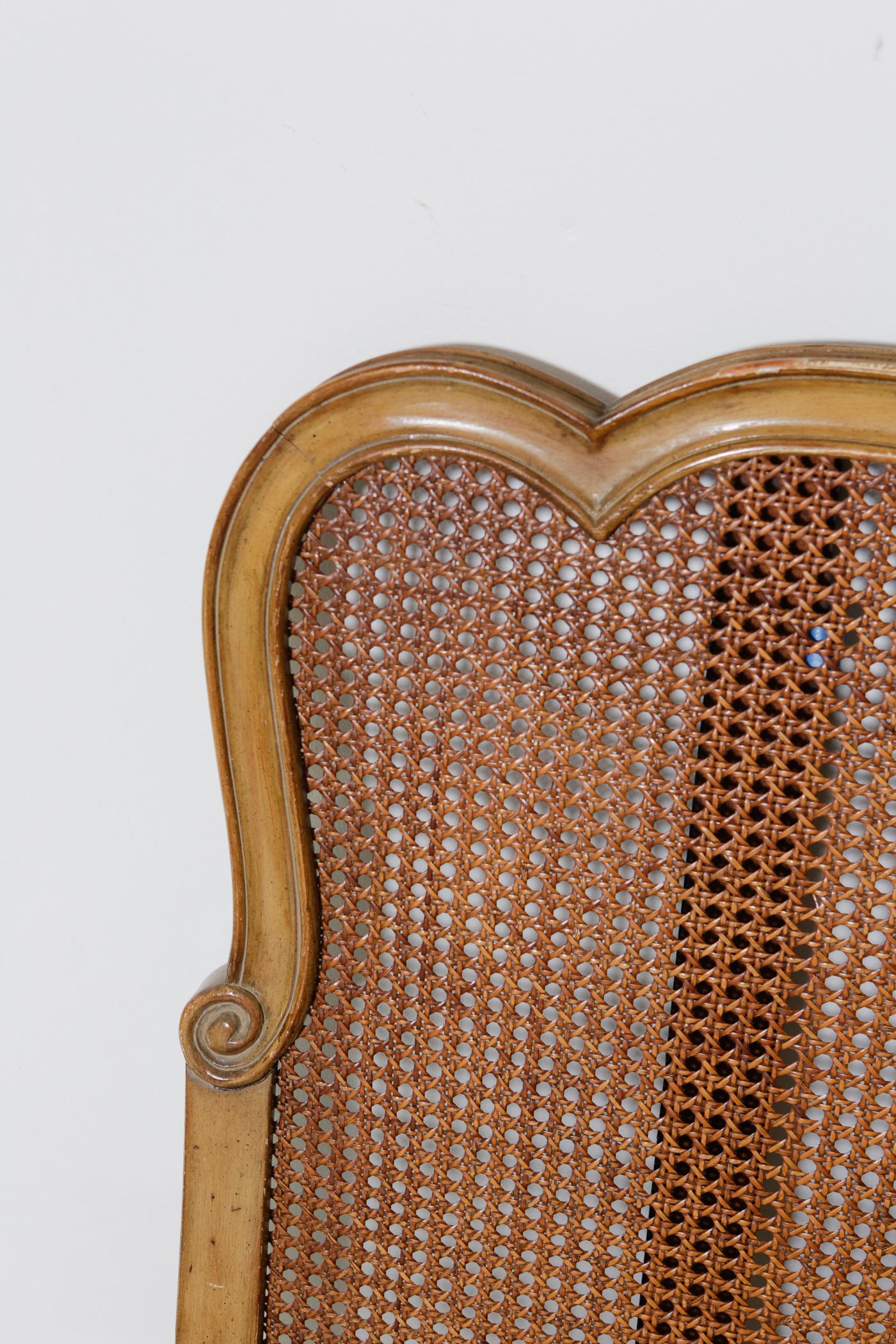 vintage french provincial headboard