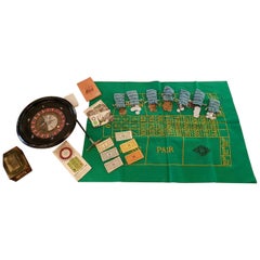 1950s Vintage French Roulette Game