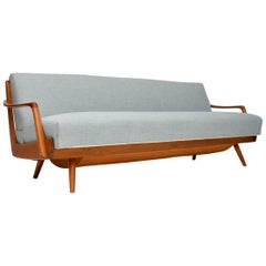 1950s Vintage French Sofa Bed