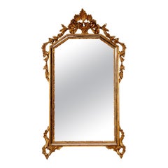 1950's Vintage Friedman Brothers Italian Rococo Style Giltwood Mirror