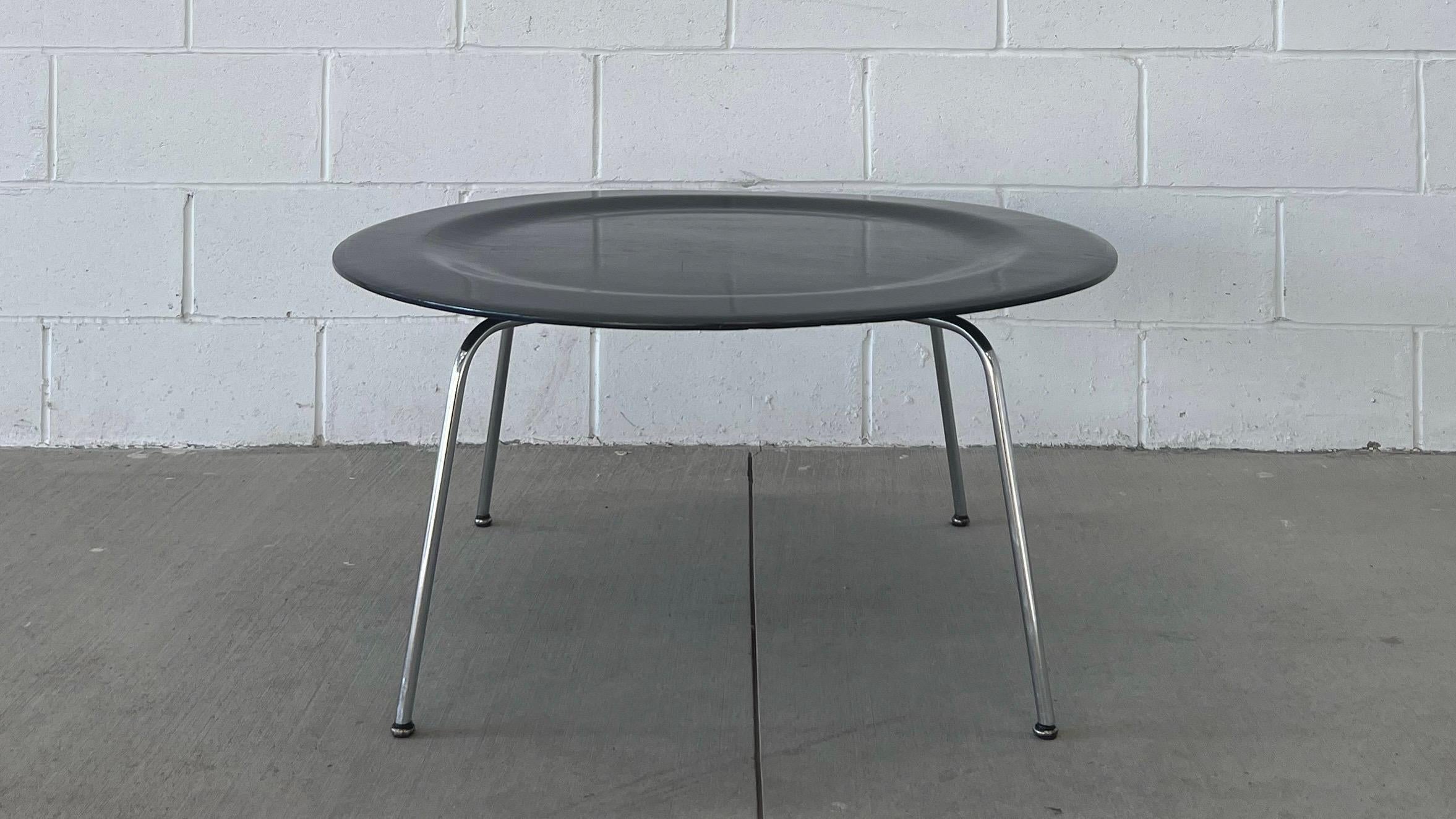 Mid-Century Modern 1950s Vintage Herman Miller Eames CTM Coffee Table