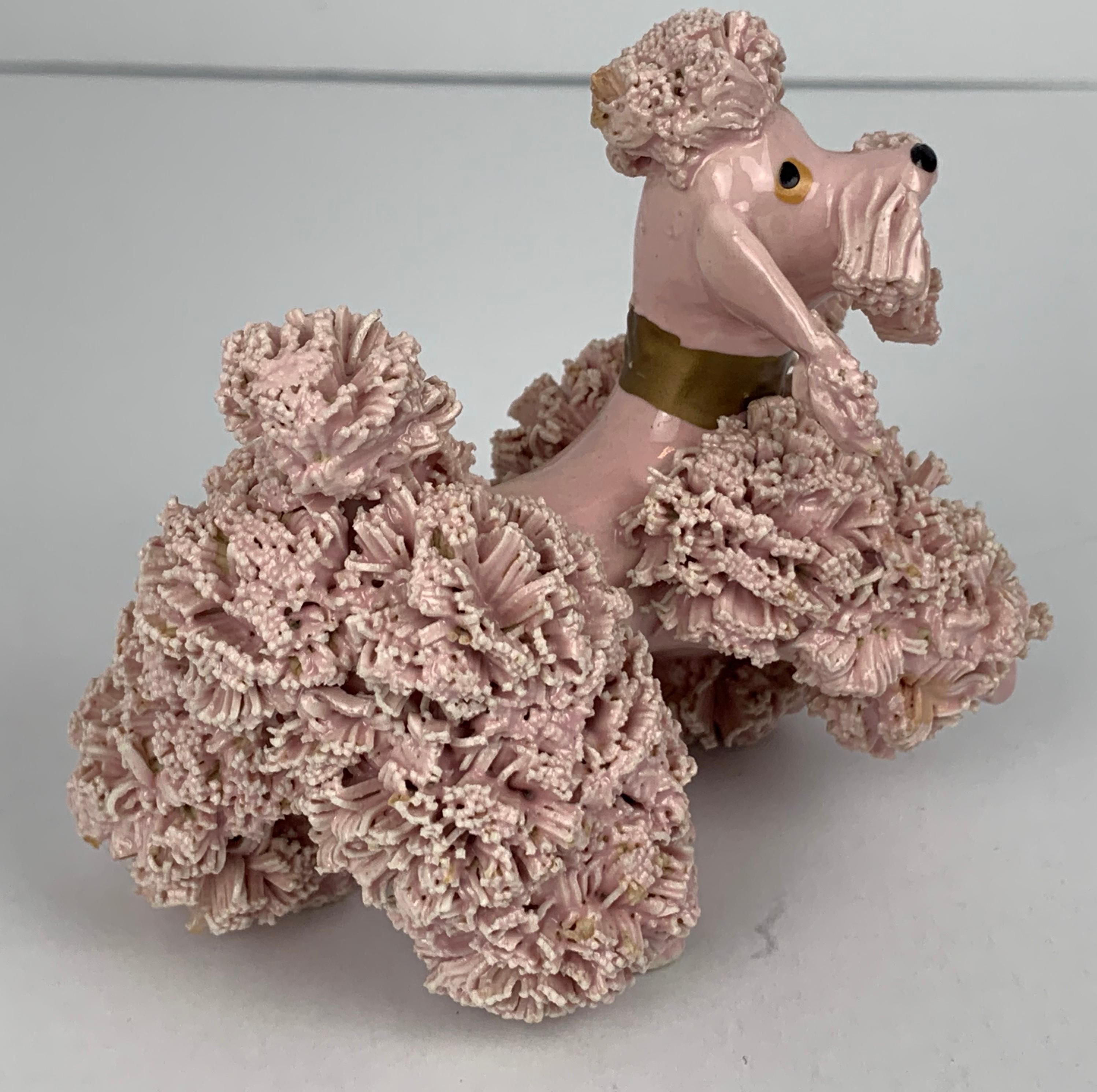 vintage ceramic poodle