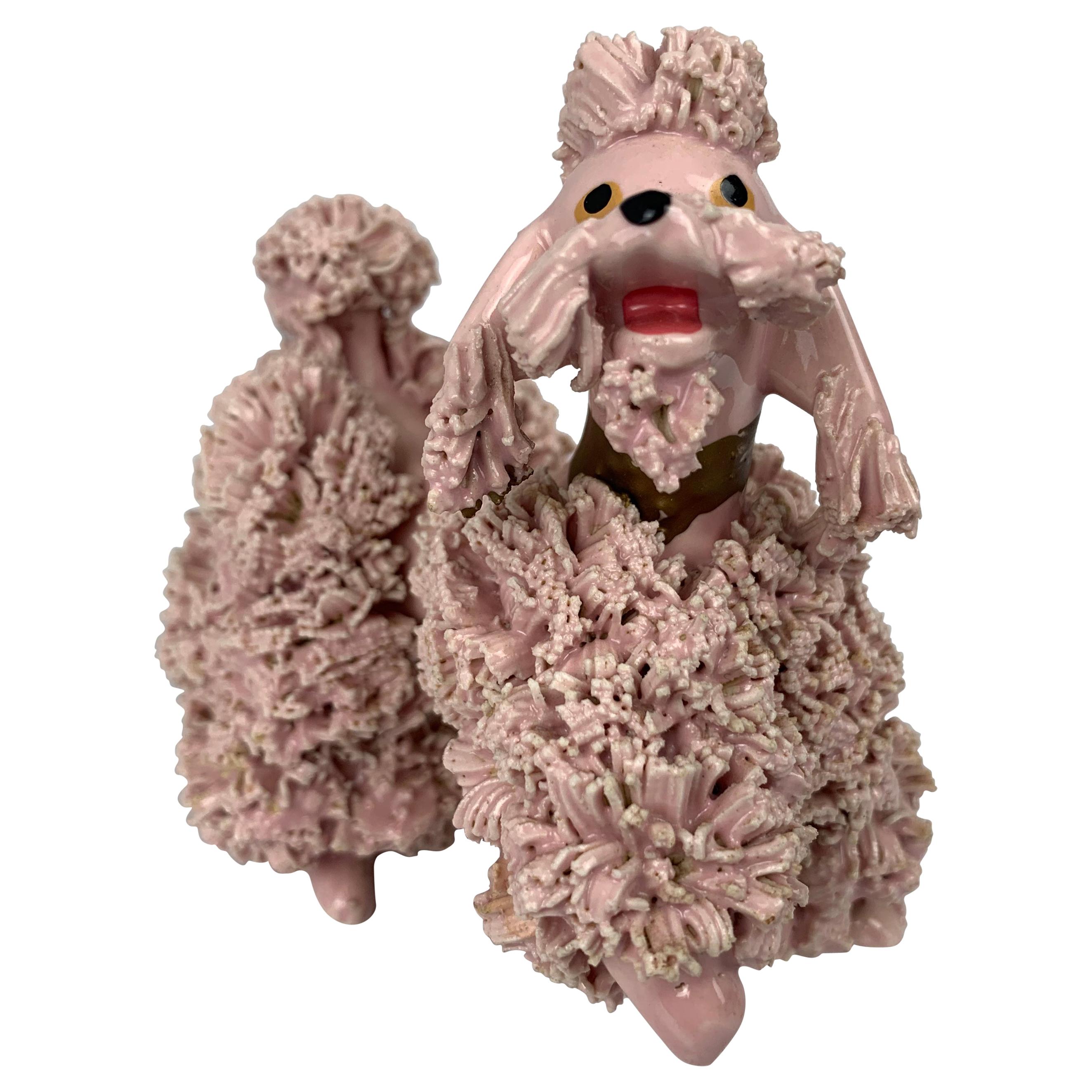  The Iconic Symbol of the 1950"s a Vintage Ceramic Pink Poodle