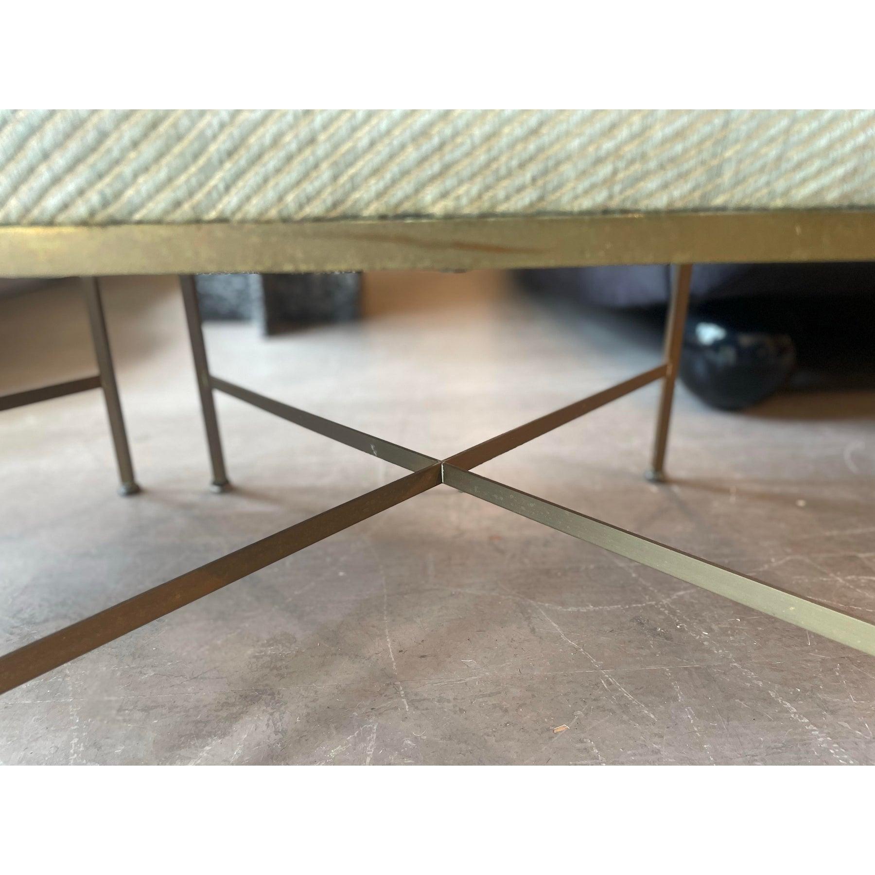 1950s Vintage By in the Manner of Paul McCobb X Base Ottomans - a Pair im Angebot 4