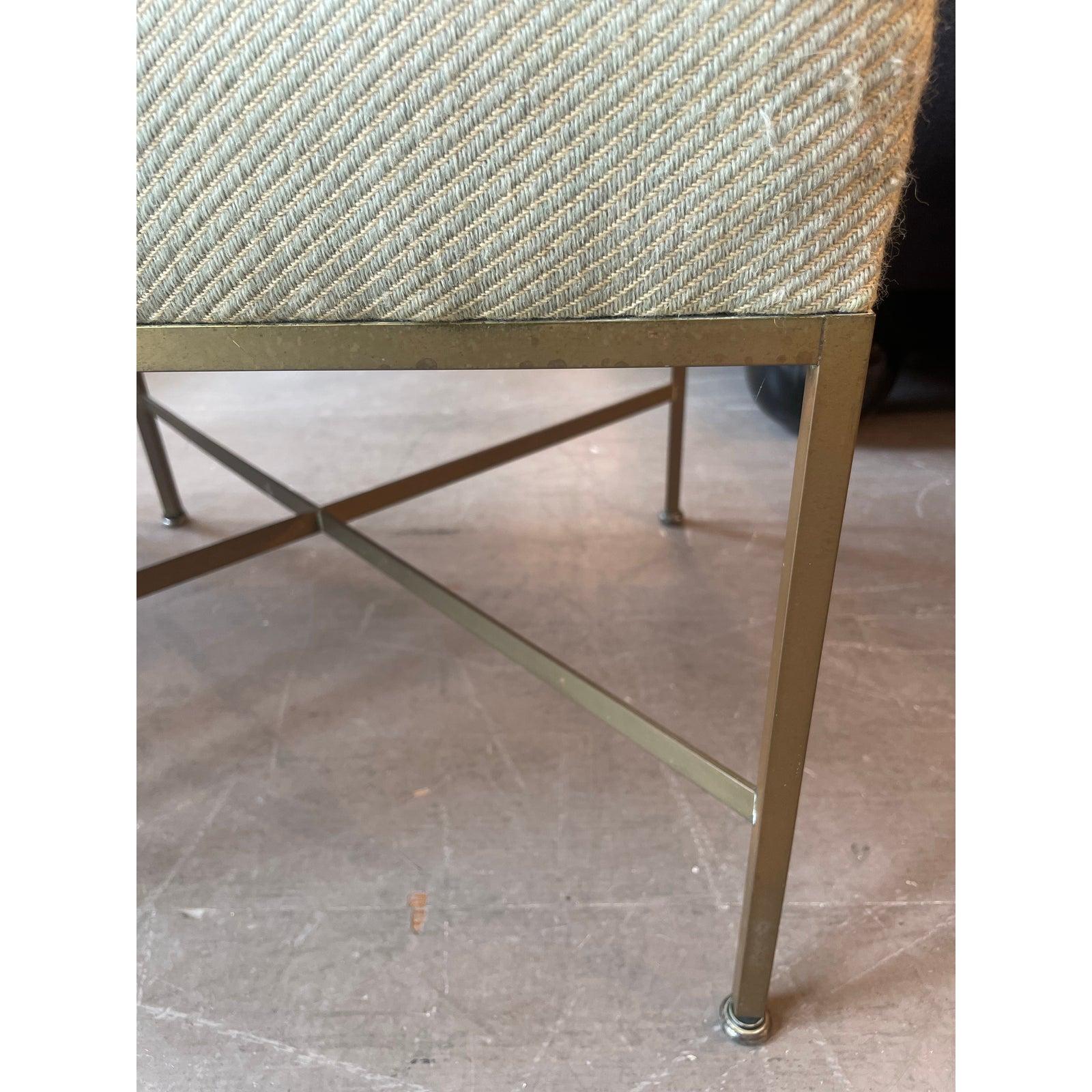1950s Vintage By in the Manner of Paul McCobb X Base Ottomans - a Pair (Moderne der Mitte des Jahrhunderts) im Angebot