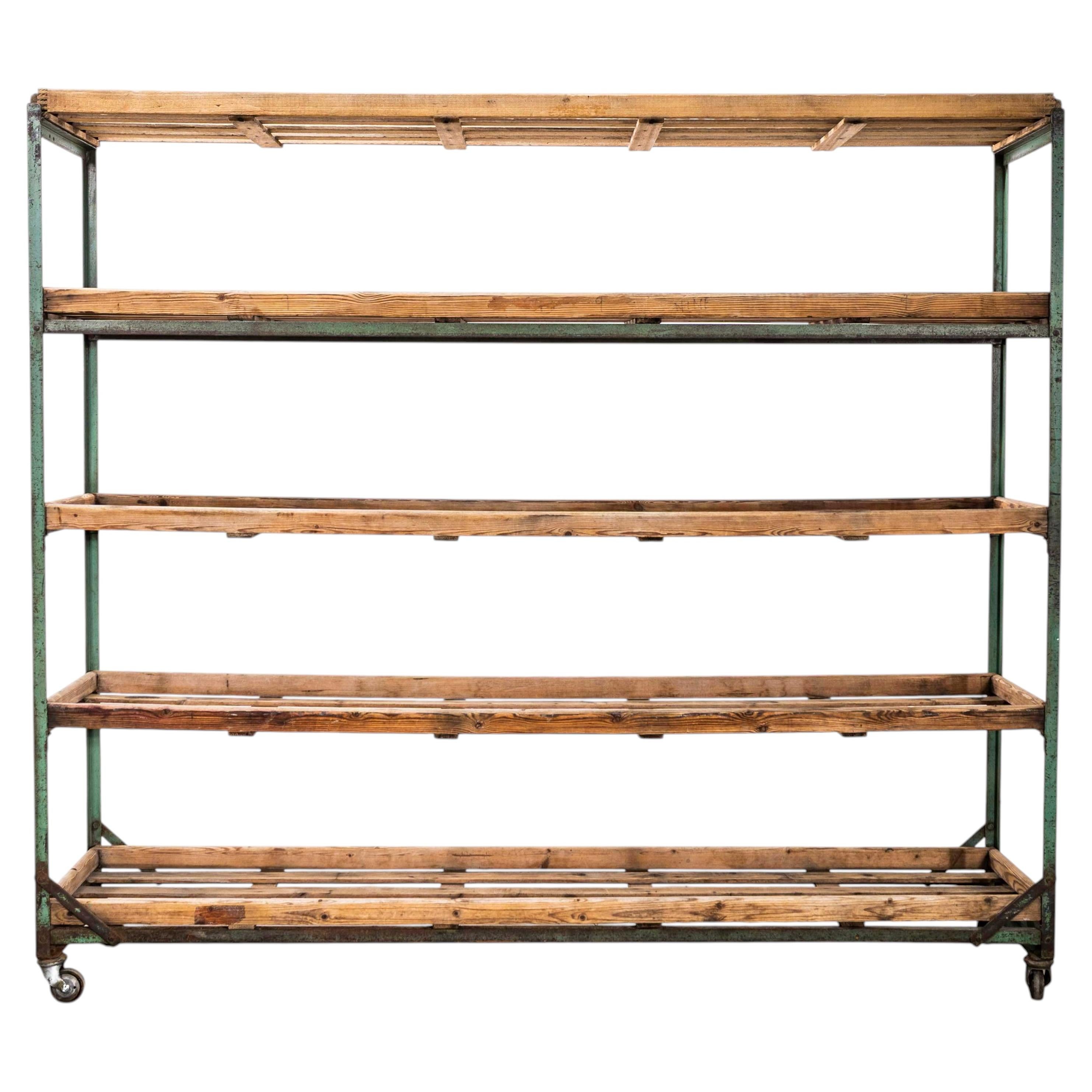 1950’s Vintage Industrial Workshop Shoe Rack