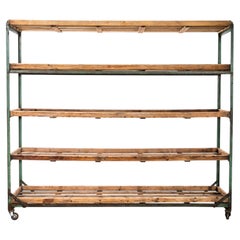 1950’s Vintage Industrial Workshop Shoe Rack