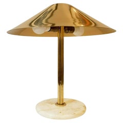1950s Vintage Italian Brass and Marble Desk / Table Lamp