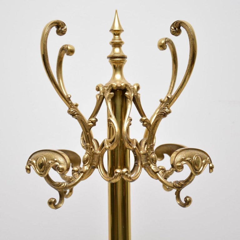 1950s Vintage Italian Brass Hatstand at 1stDibs