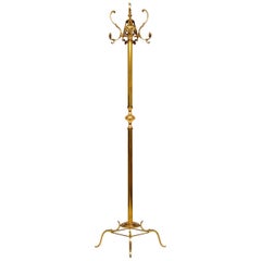 1950s Vintage Italian Brass Hatstand