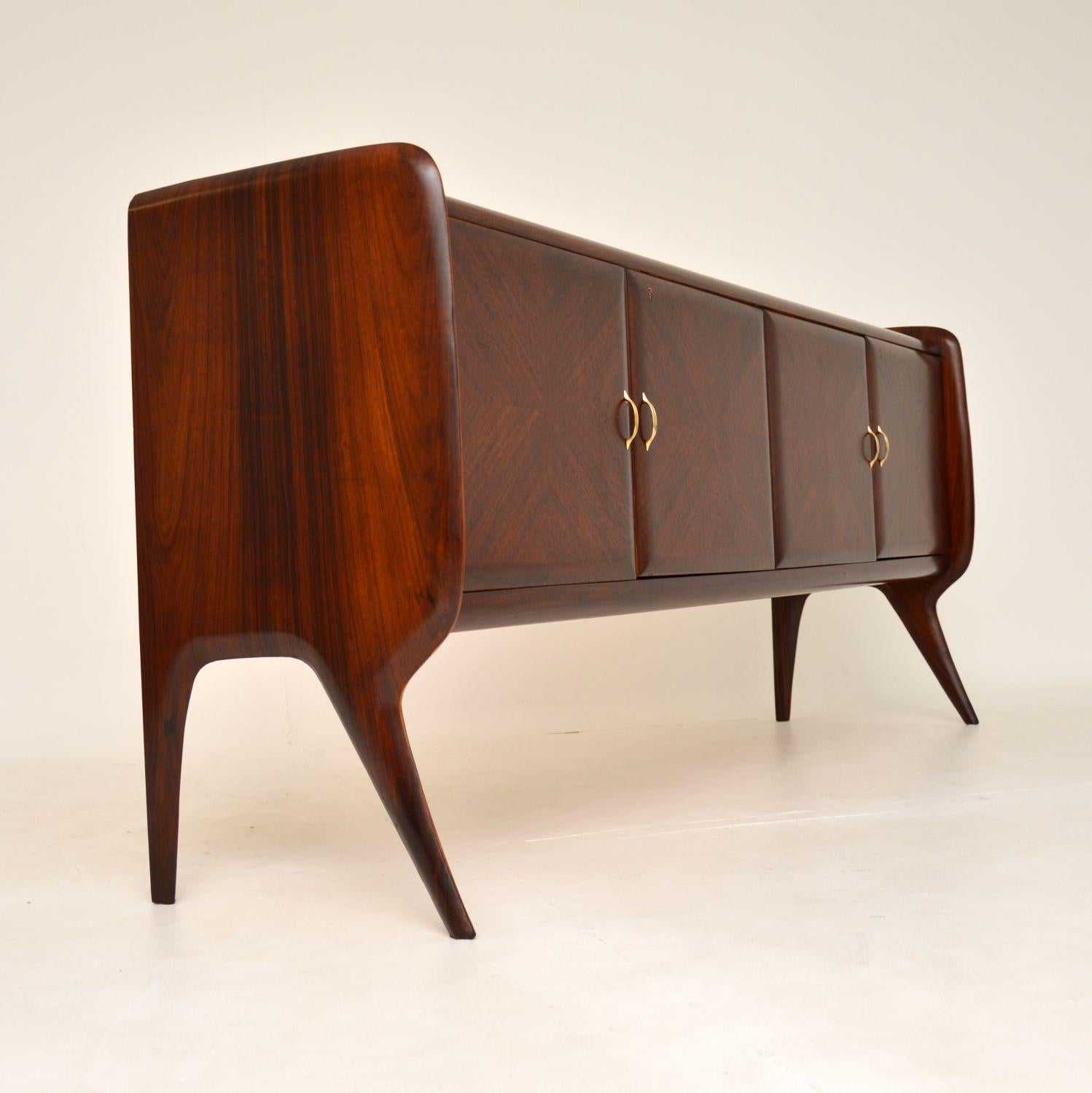 Mid-20th Century 1950s Vintage Italian Sideboard For Sale