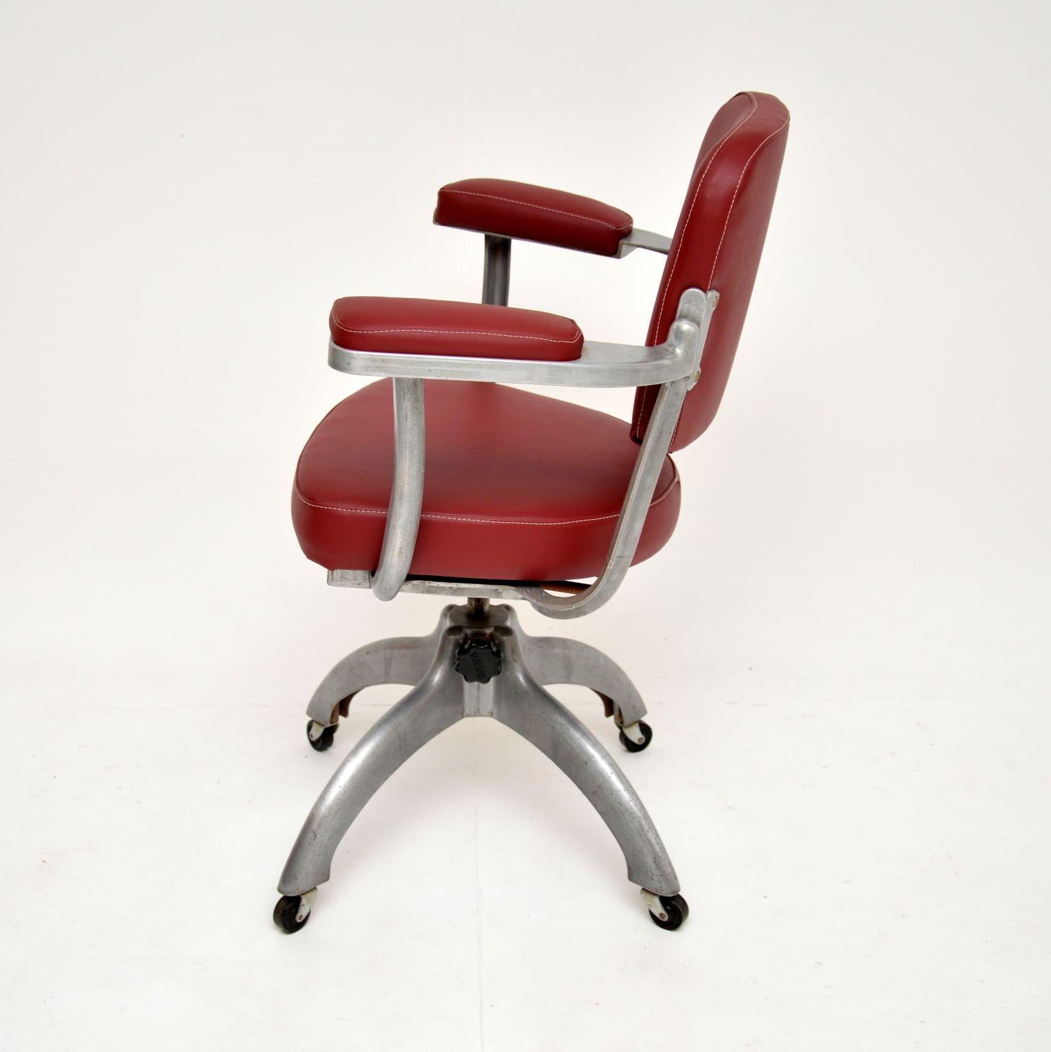 sedia girevole vintage