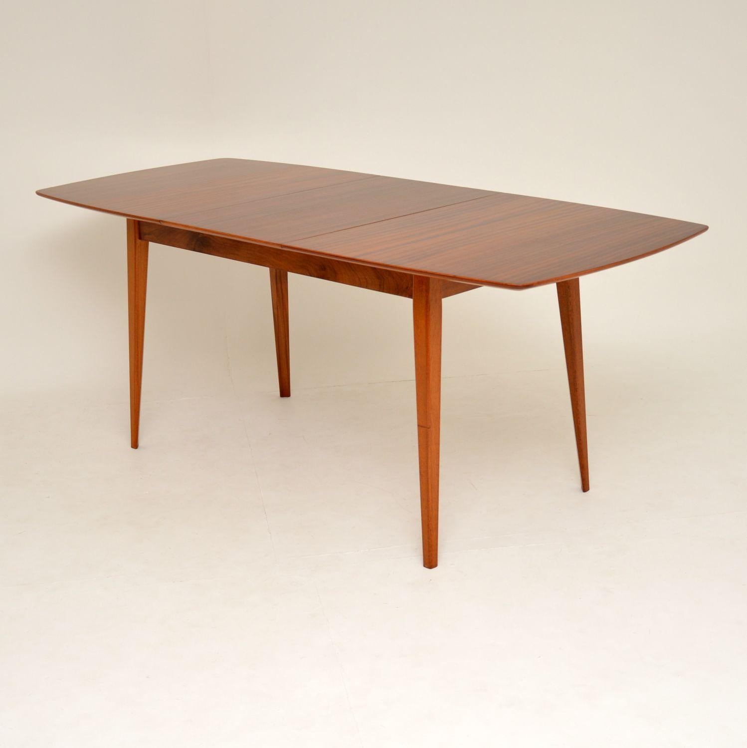 Mid-Century Modern 1950s Vintage Mahogany Dining Table by Peter Hayward for Vanson