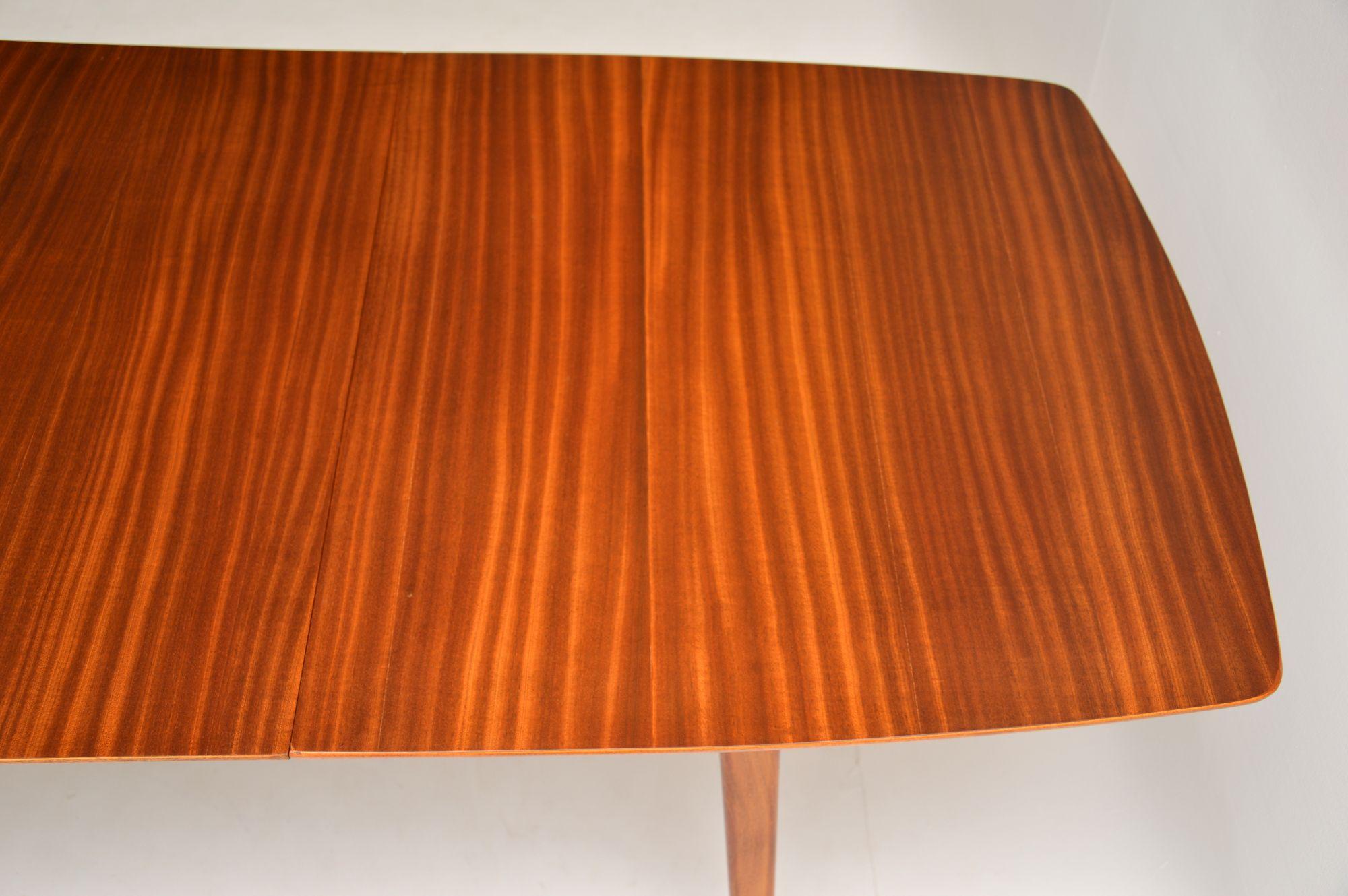 20th Century 1950s Vintage Mahogany Dining Table by Peter Hayward for Vanson
