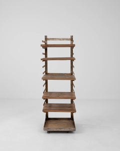 1950s Vintage Metal Bakery Trolley