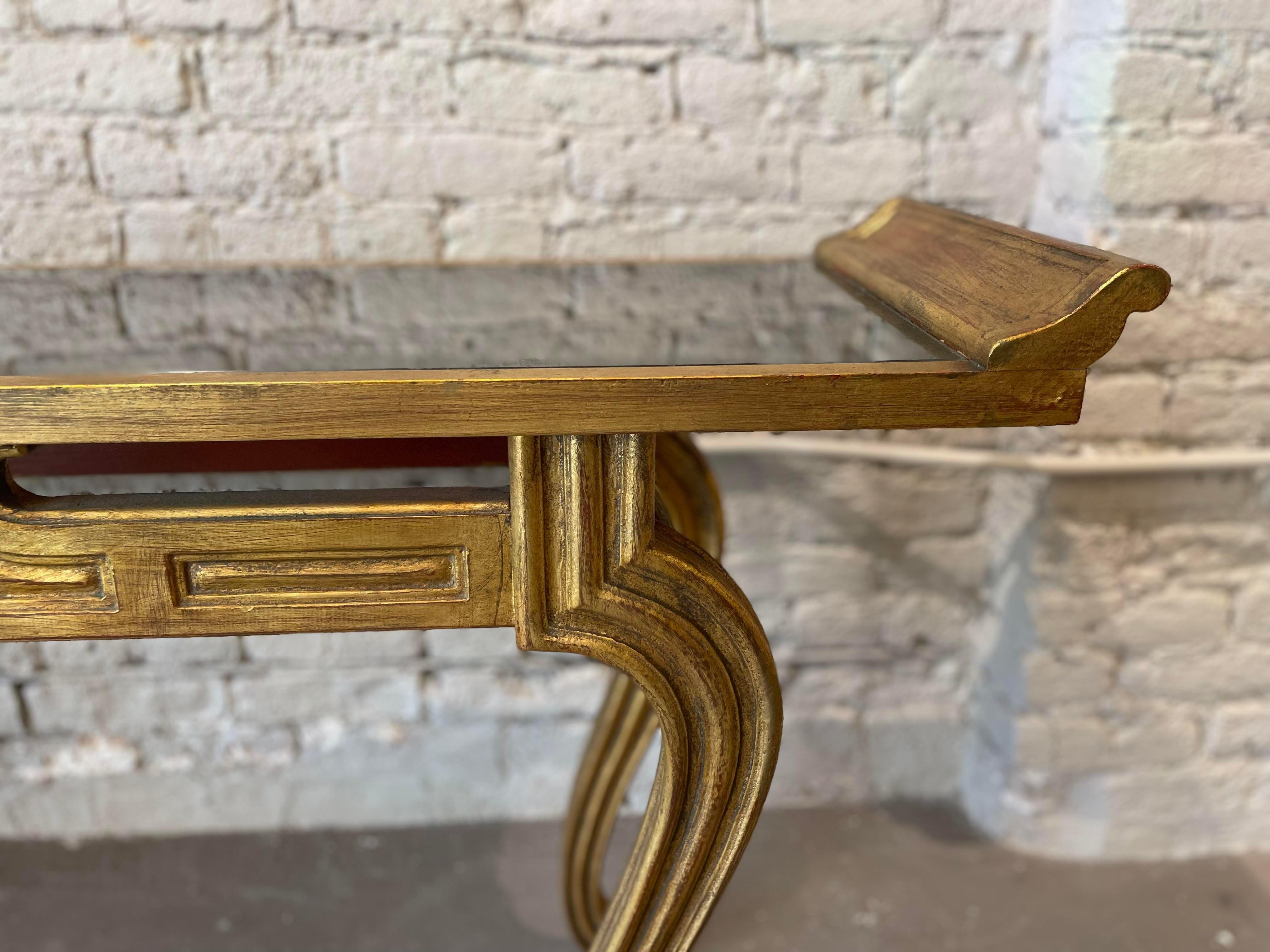 1950s Vintage Mid-Century Asian Altar-Style Console Table For Sale 4