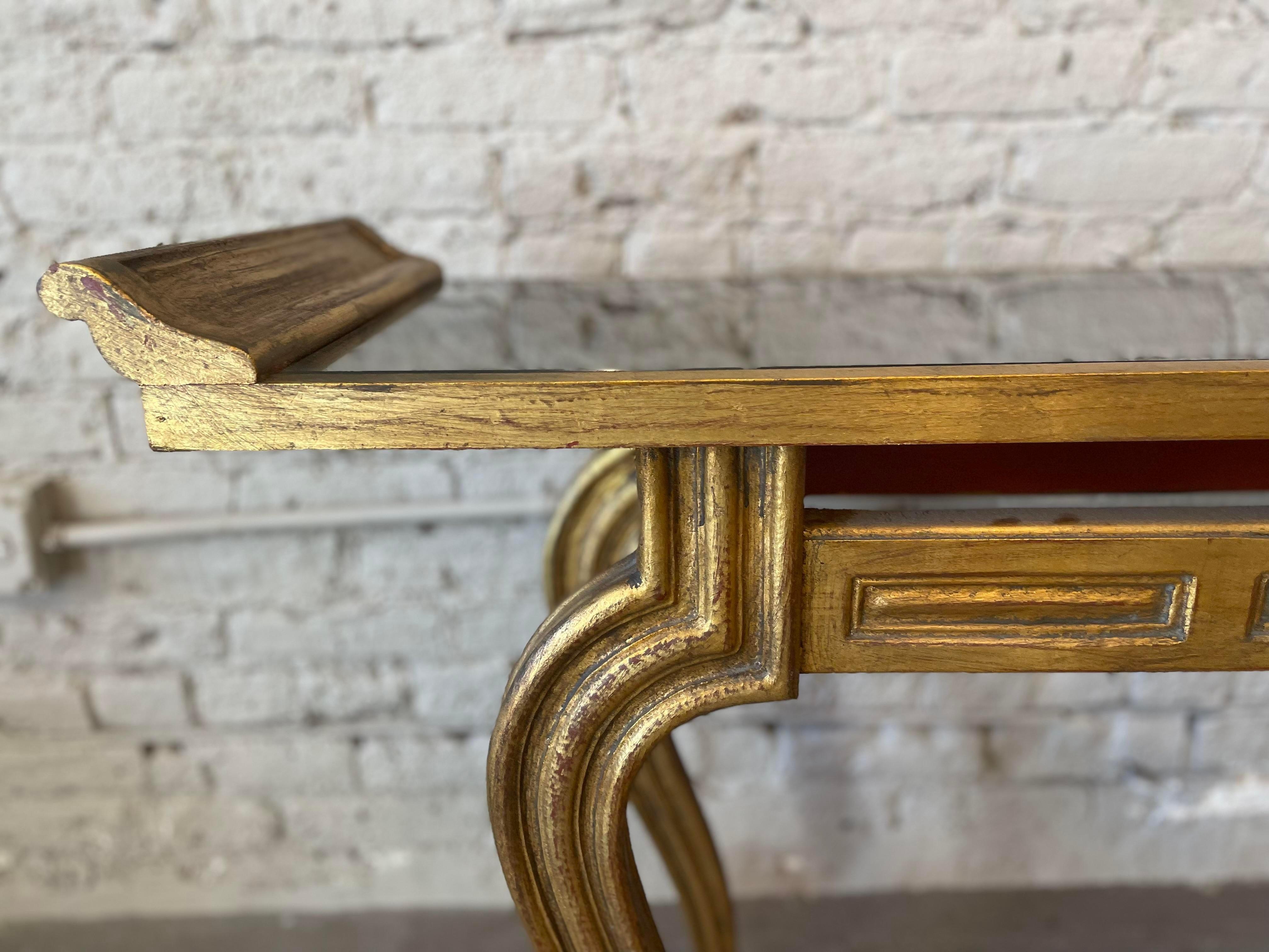American 1950s Vintage Mid-Century Asian Altar-Style Console Table For Sale