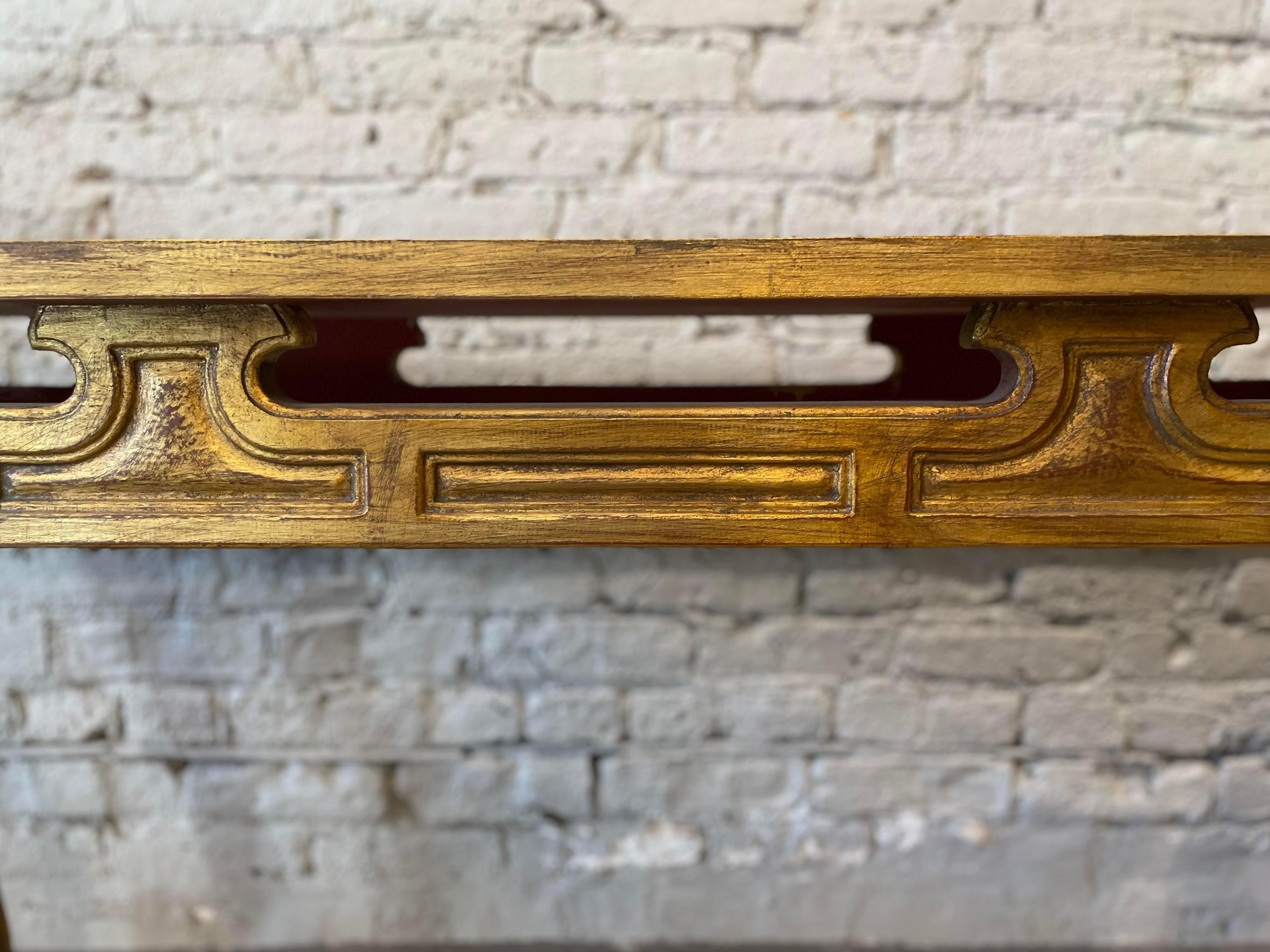 1950s Vintage Mid-Century Asian Altar-Style Console Table In Good Condition For Sale In Chicago, IL