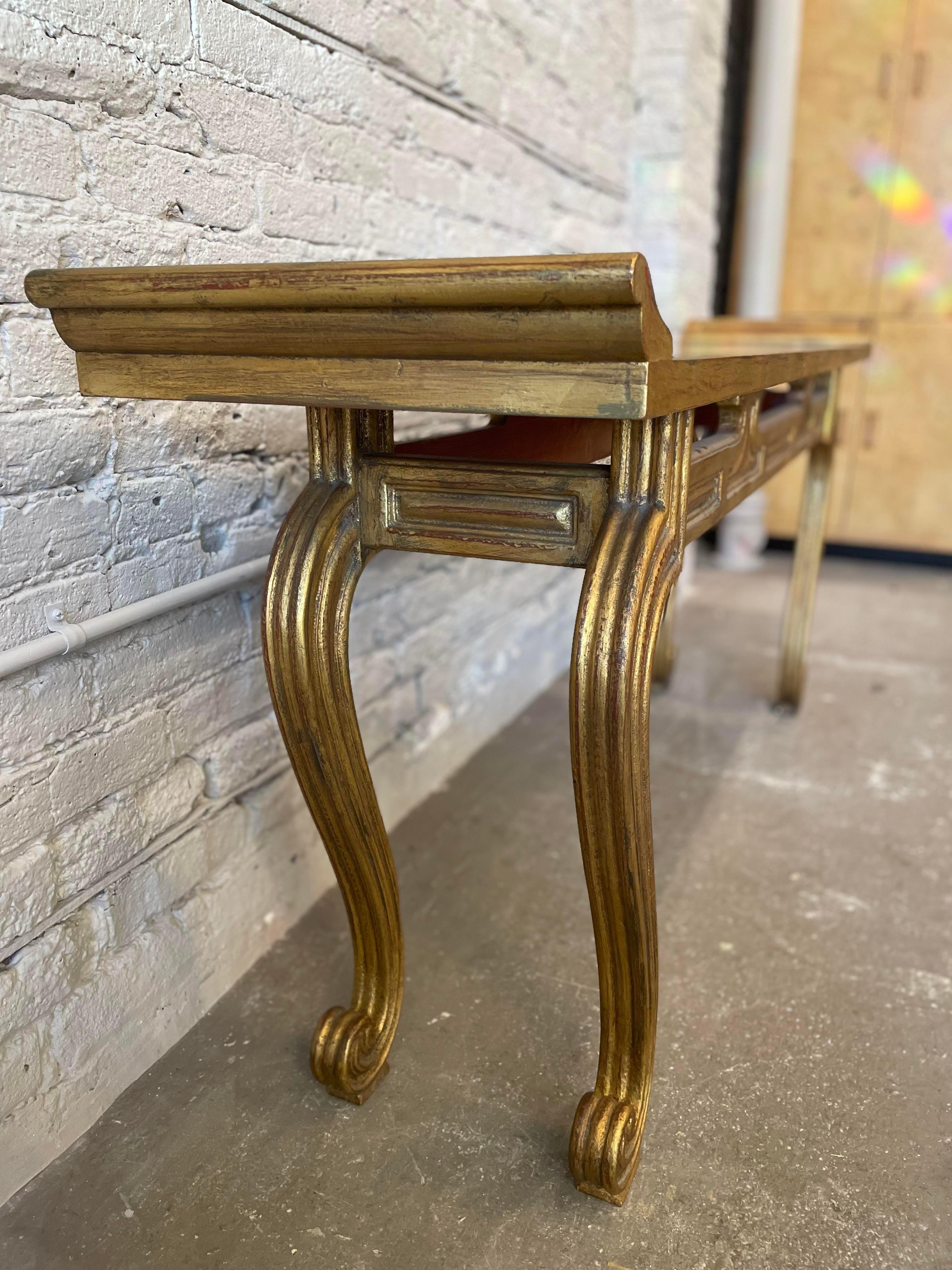 1950s Vintage Mid-Century Asian Altar-Style Console Table For Sale 1