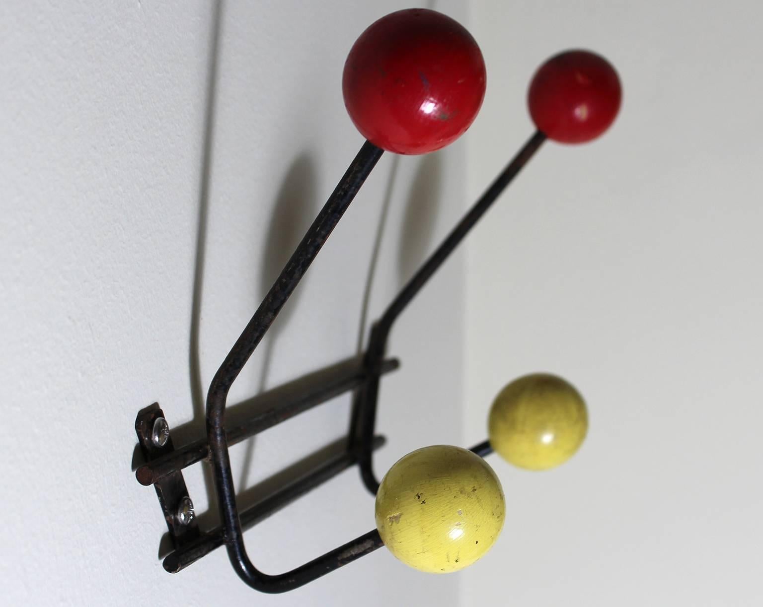 vintage wall mounted coat rack