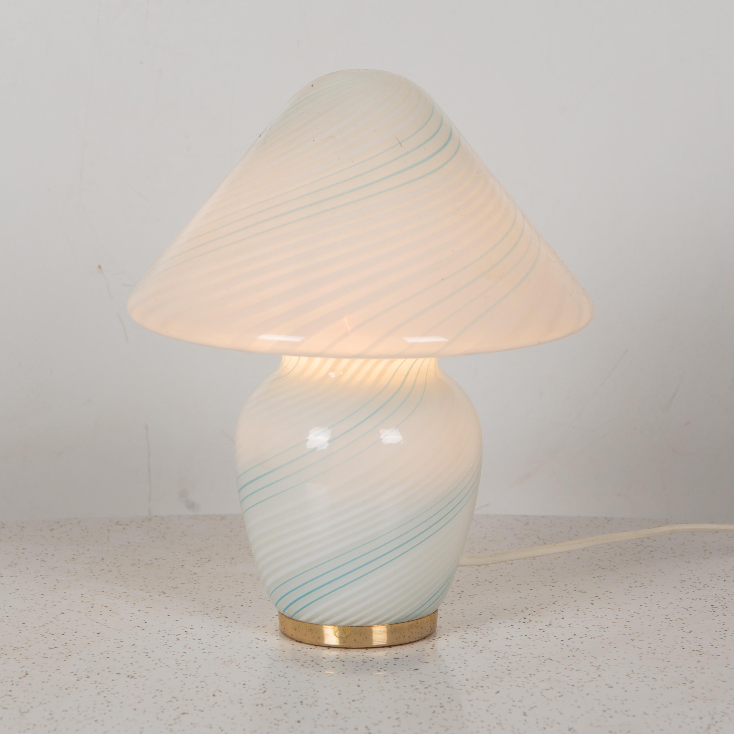 Vintage Murano Table Lamp, Italy 1950s For Sale 1