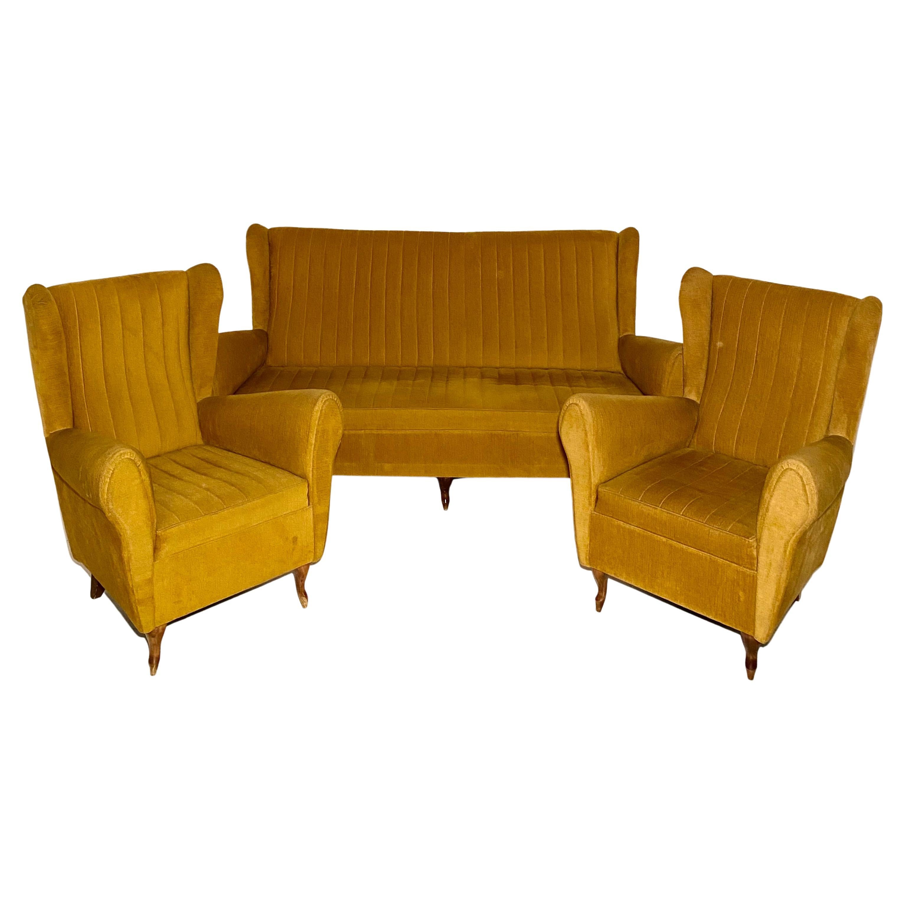 1940s Art Deco Living Room Set For Sale at 1stDibs | 1940s living room