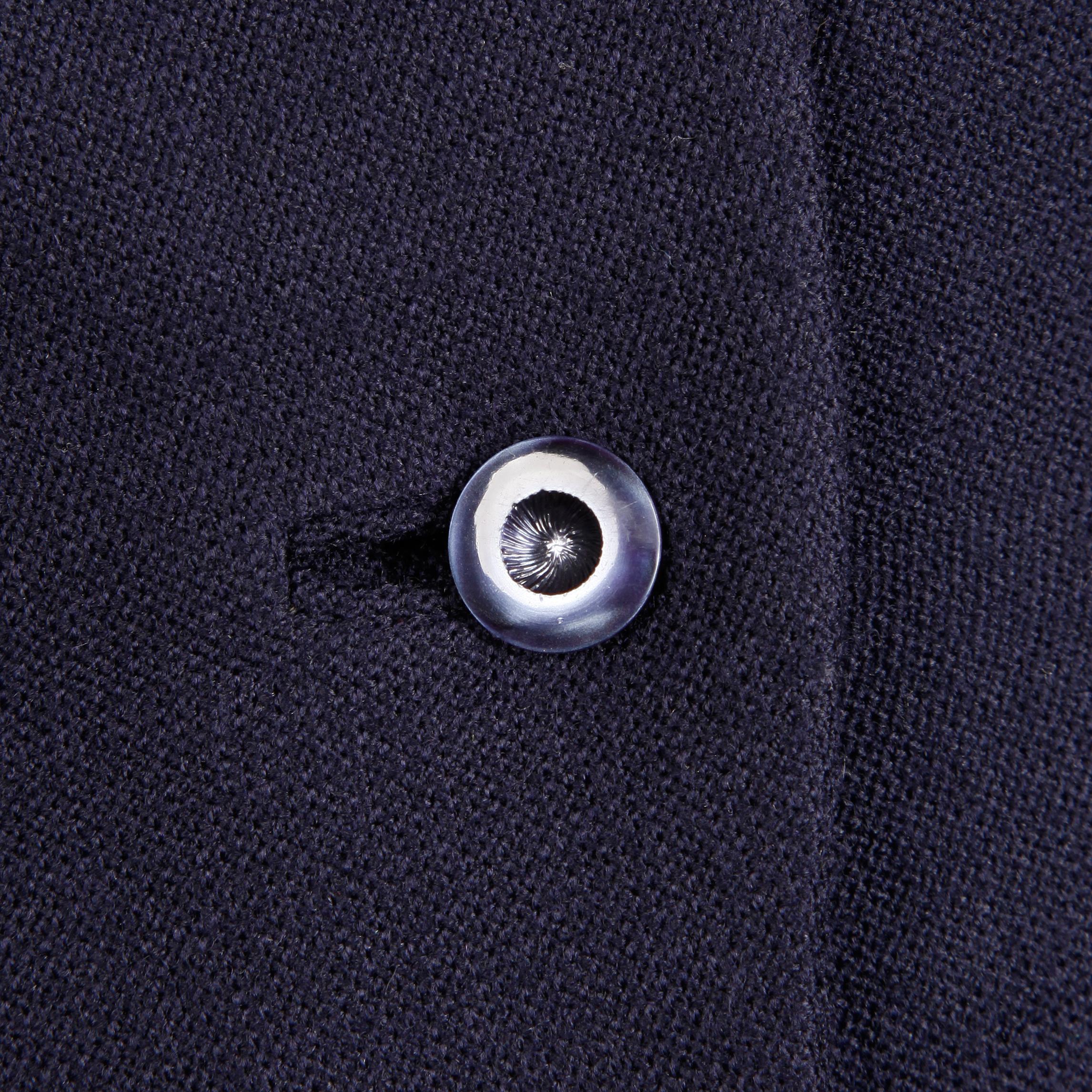 Giacca blazer vintage anni '50 in lana blu navy taglia XS In condizioni ottime in vendita a Sparks, NV