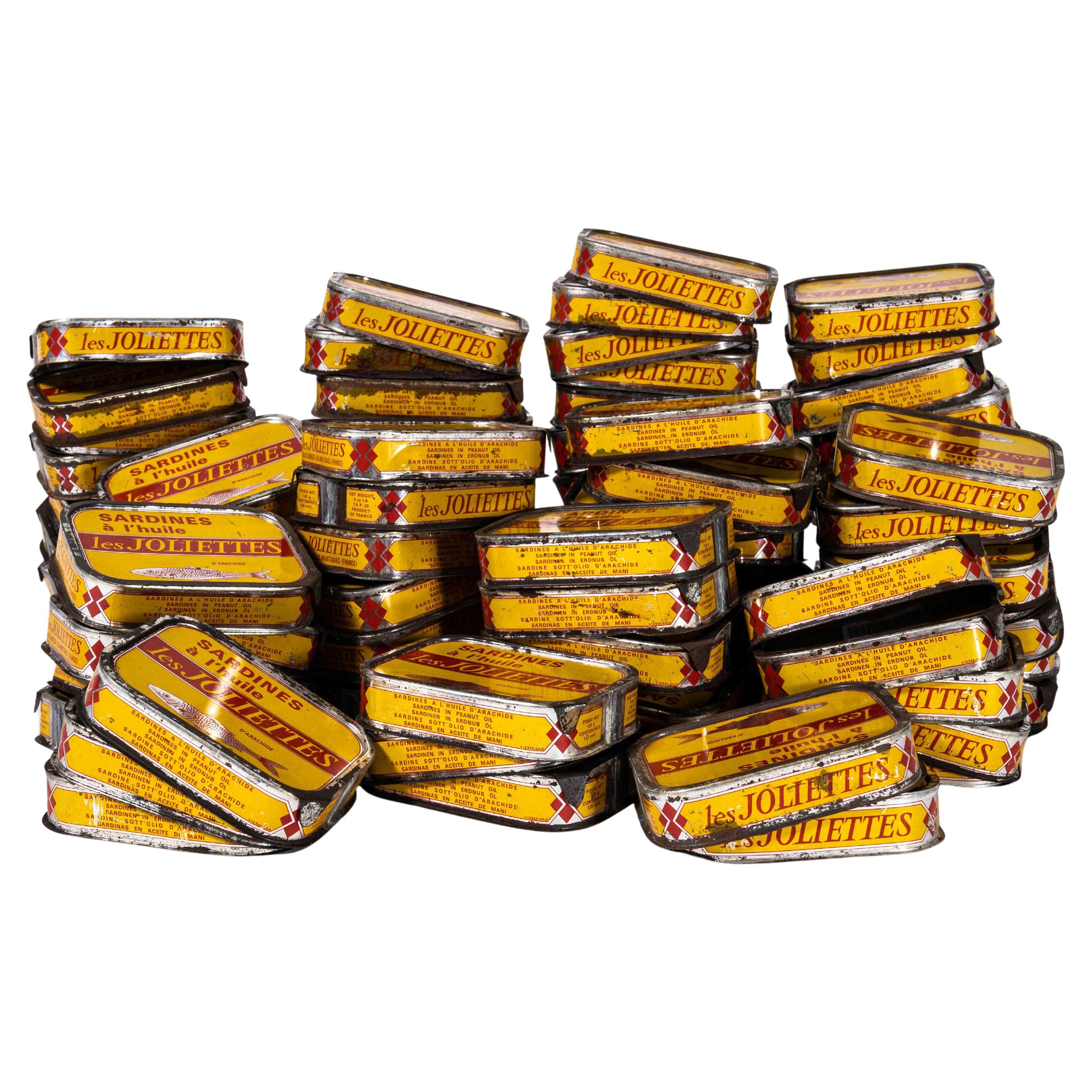 1950's Vintage Nuevo Viejo Stock Les Joliettes Sardine Tins - Large Quantity Availab