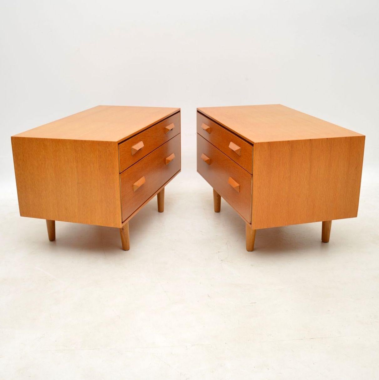 Mid-20th Century 1950s Vintage Pair of Side Chests by John & Sylvia Reid for Stag