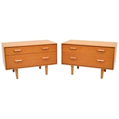 1950s Vintage Pair of Side Chests by John & Sylvia Reid for Stag