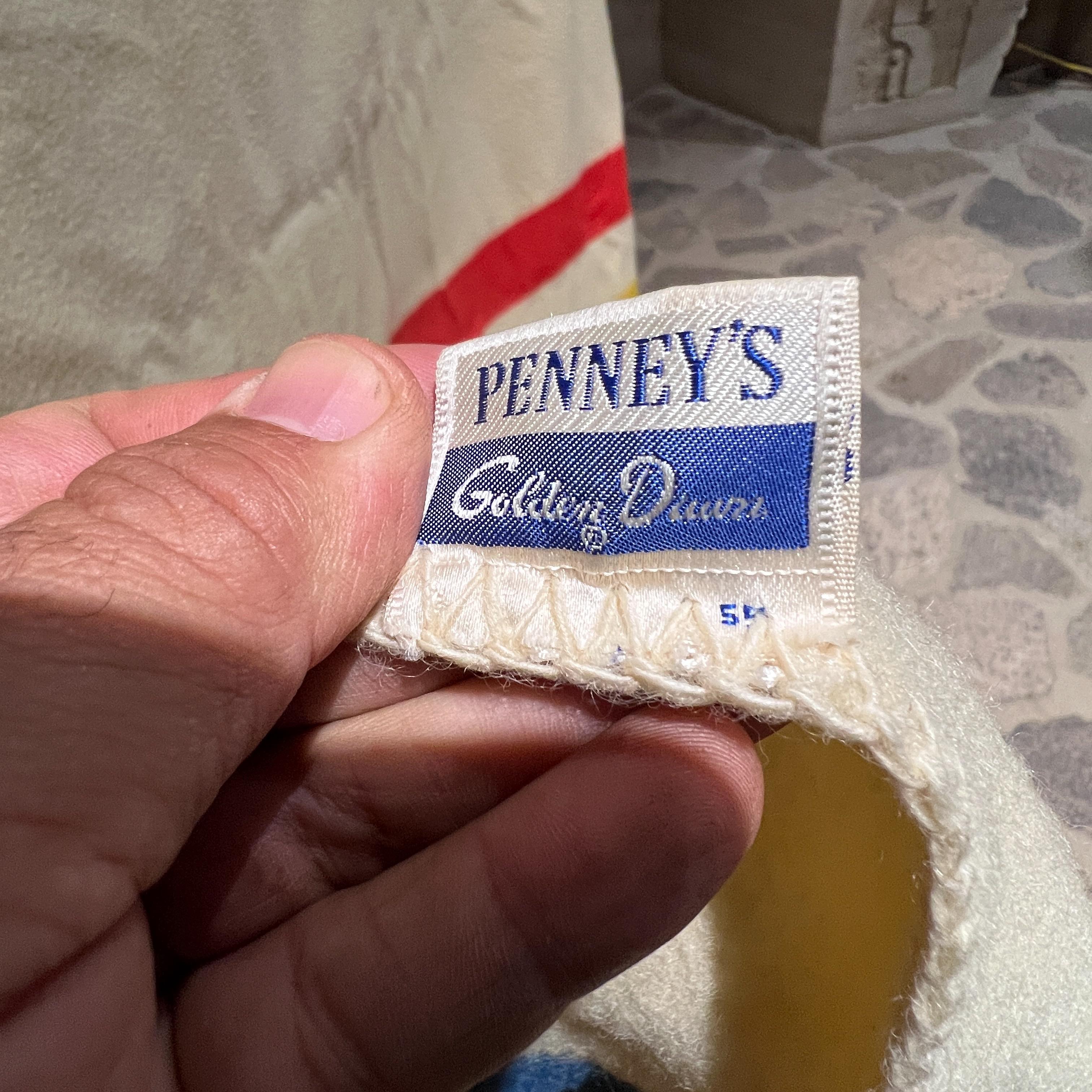 Coperta Penny's All Wool stile Pendleton anni '50 Vintage in vendita 5