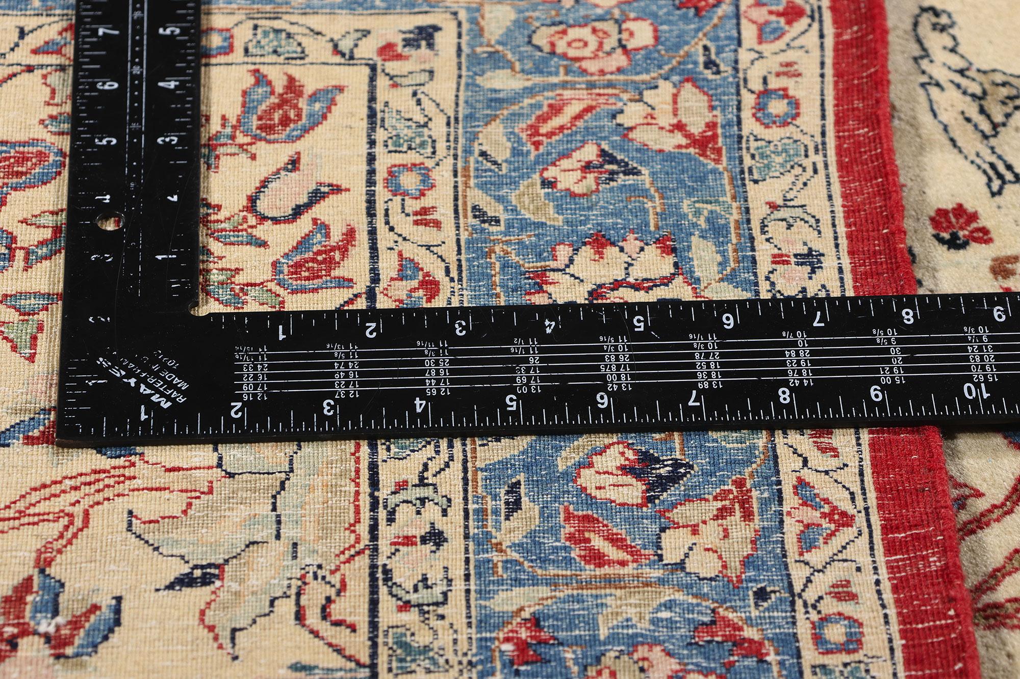 1950's Vintage Persisch Tudeshk Nain Teppich mit traditionellen Stil (20. Jahrhundert) im Angebot