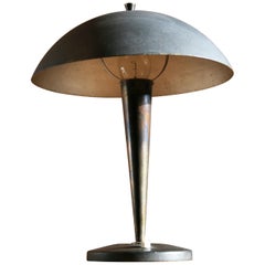 1950s Vintage Polish Table Lamp "mushroom"