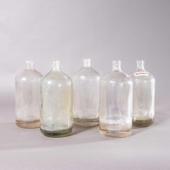 1950’s Vintage Romanian Soda Siphons Bottles With No Siphon – Clear Glass