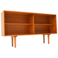 1950s Vintage Satin Wood Bookcase by Robin Day for Hille