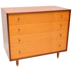1950s Vintage Satinwood Chest of Drawers by White 
Newton