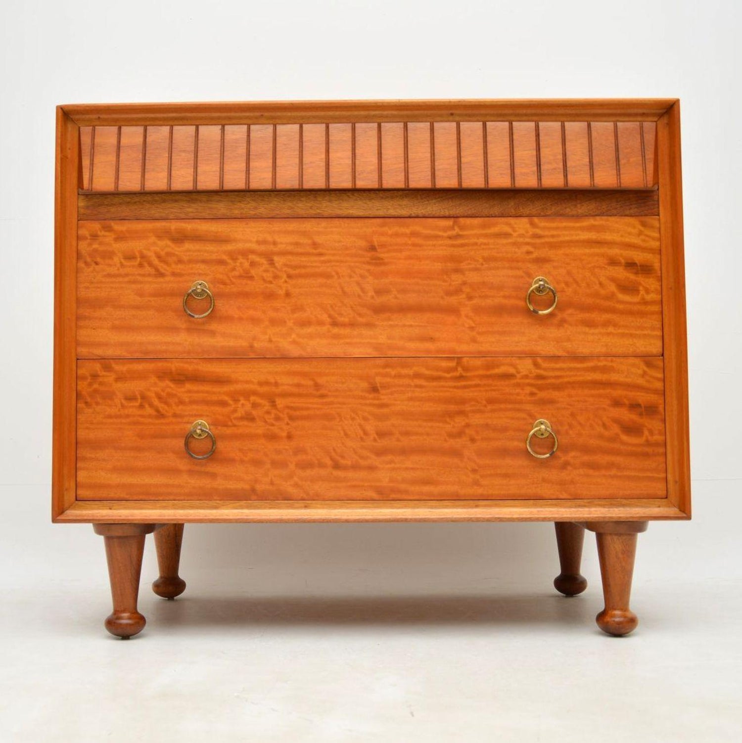 1950s Vintage Satinwood Heal S Chest Of Drawers At 1stdibs