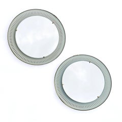 1950s Vintage Set of Two Illuminated Wall Mirrors from Hillebrand, Germany