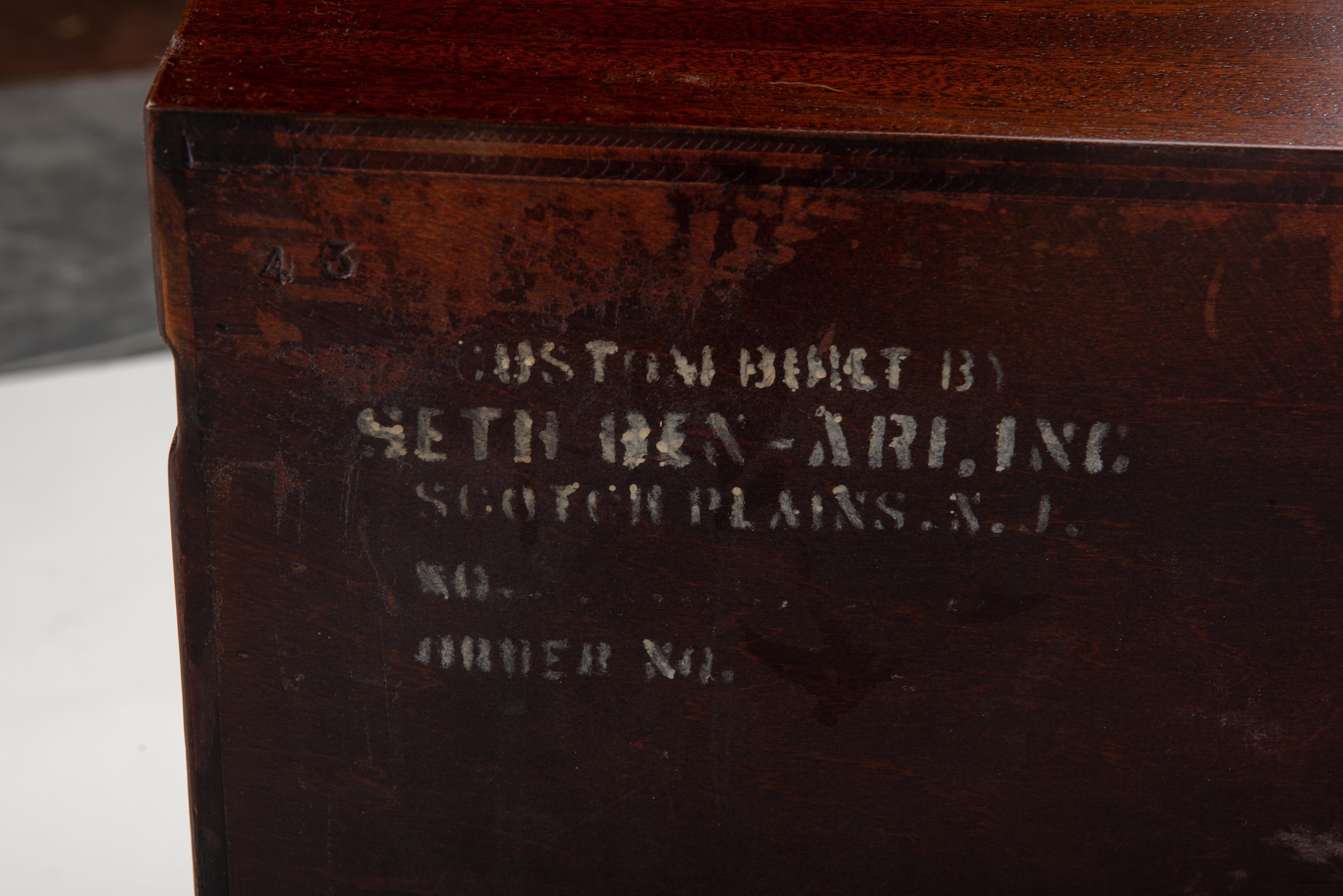 1950s Vintage Seth Ben-Ari Mahogany Credenza 5