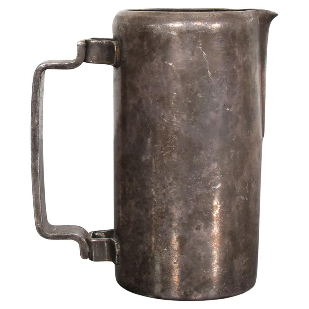 1950s Vintage Silver Creamer Milk Pitcher Meneses Bros of Spain