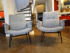 Pierre Guariche Vintage SK660 Armchairs Chairs