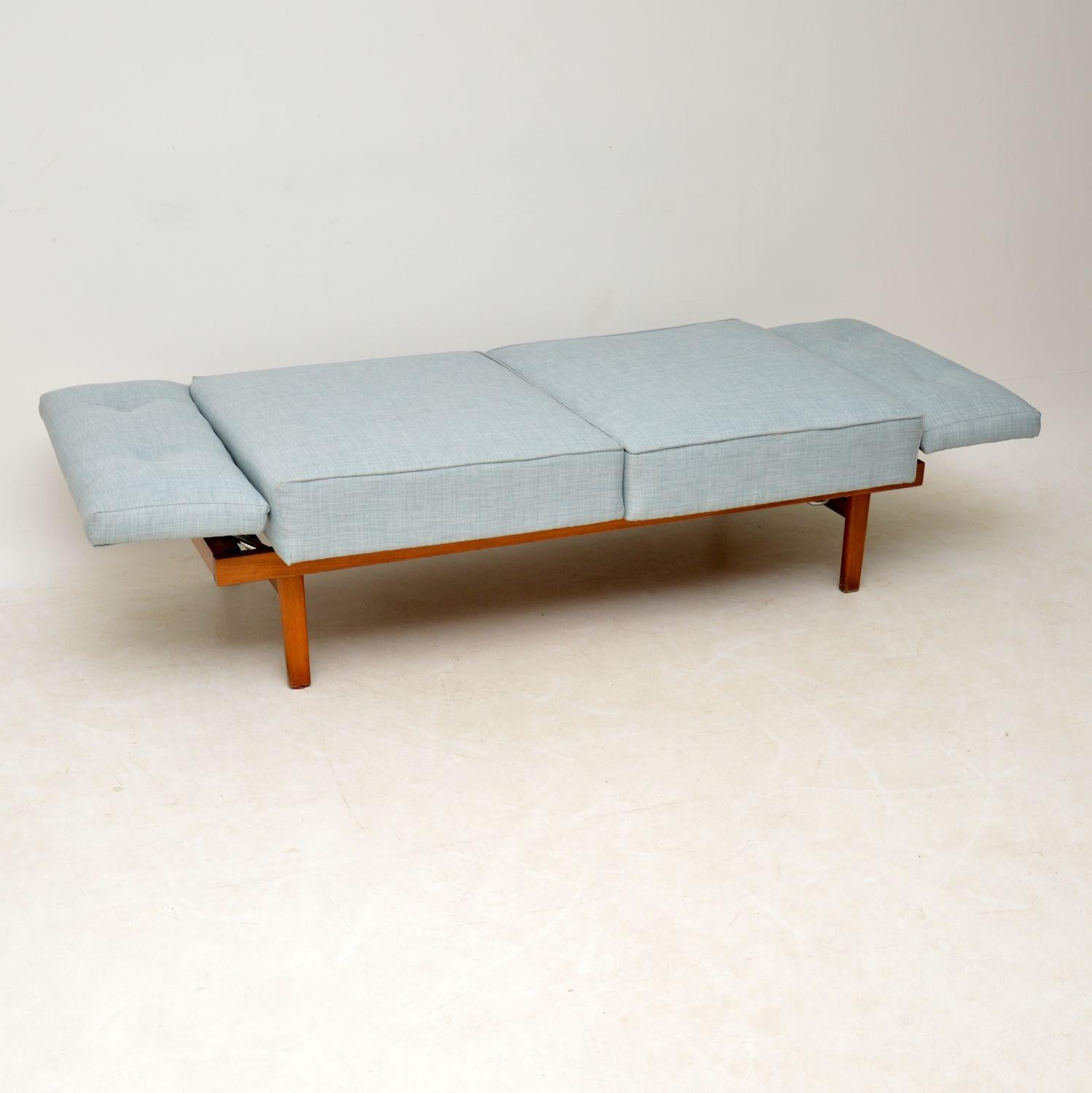 Fabric 1950s Vintage Sofa Bed by Wilhelm Knoll