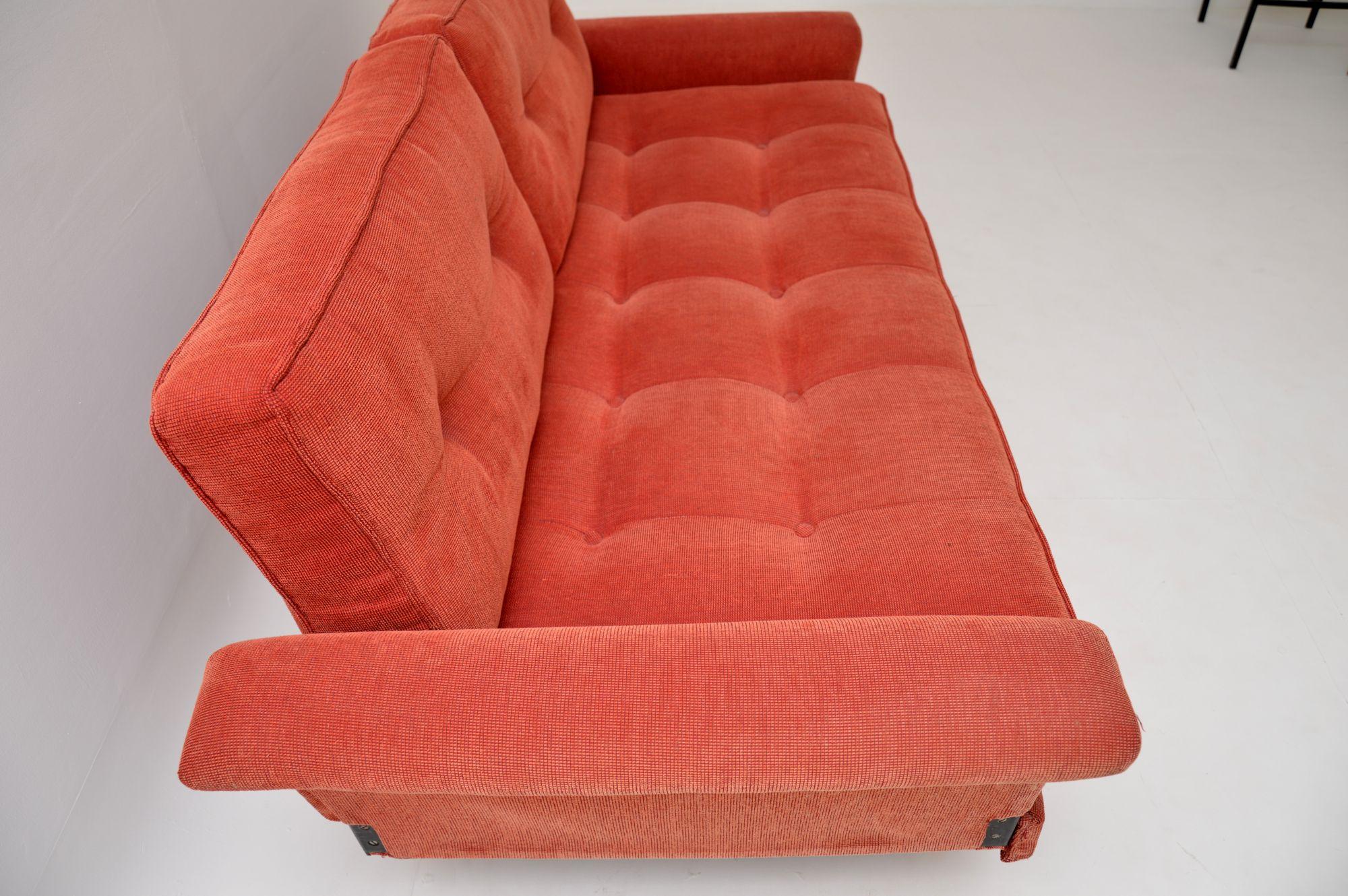 Fabric 1950s Vintage Sofa Bed