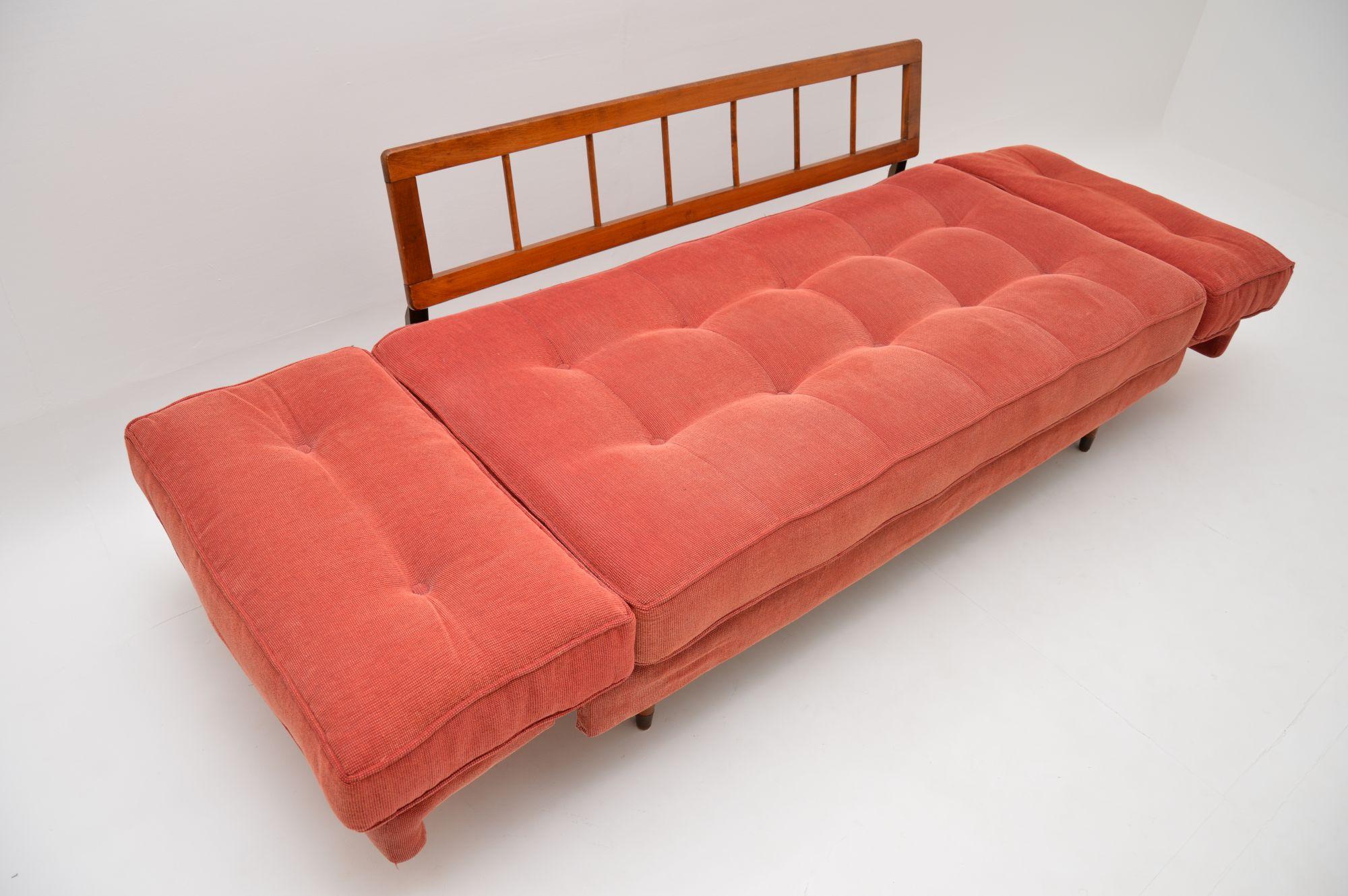 Mid-Century Modern 1950s Vintage Sofa Bed