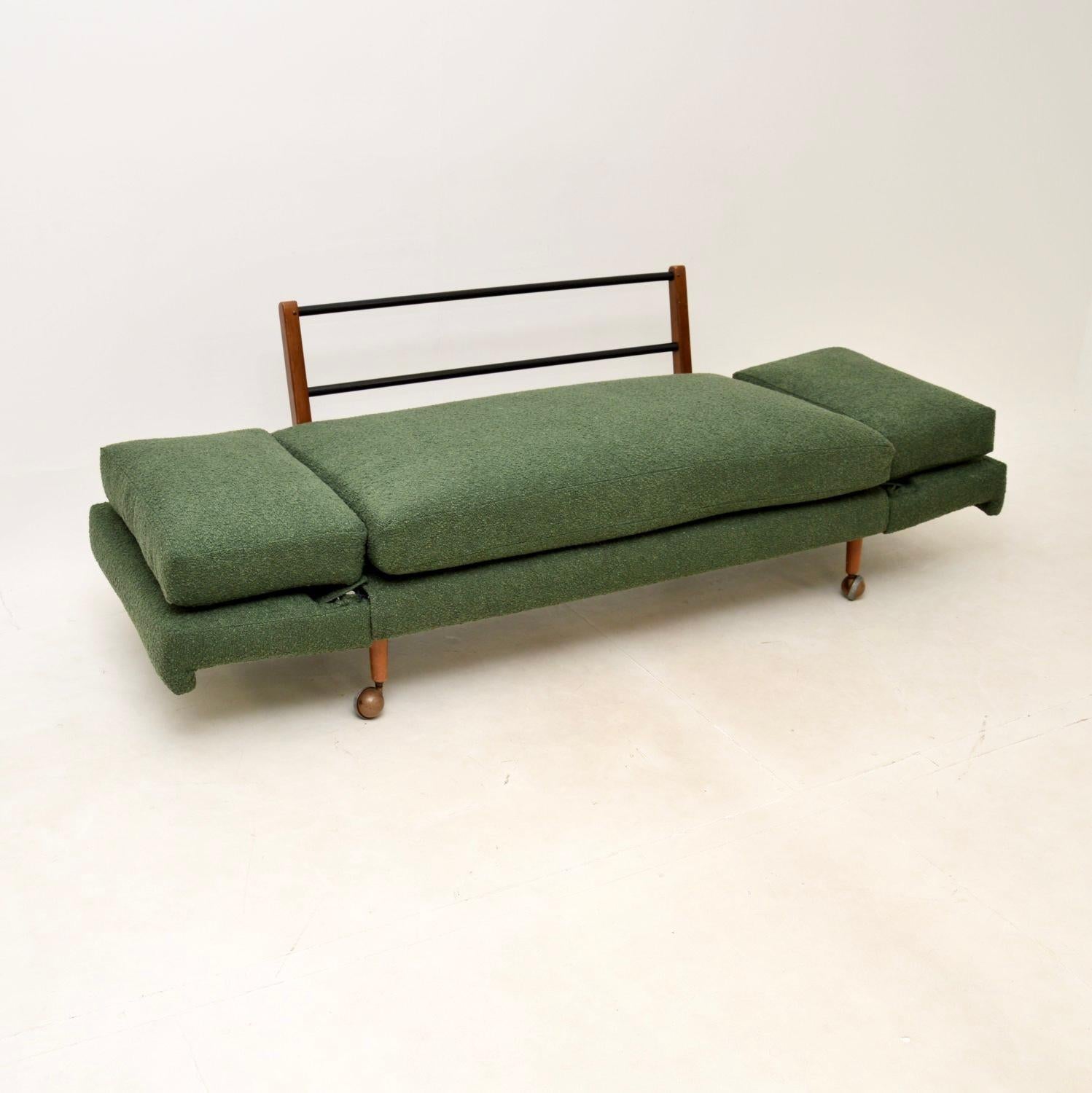 Fabric 1950’s Vintage Sofa Bed